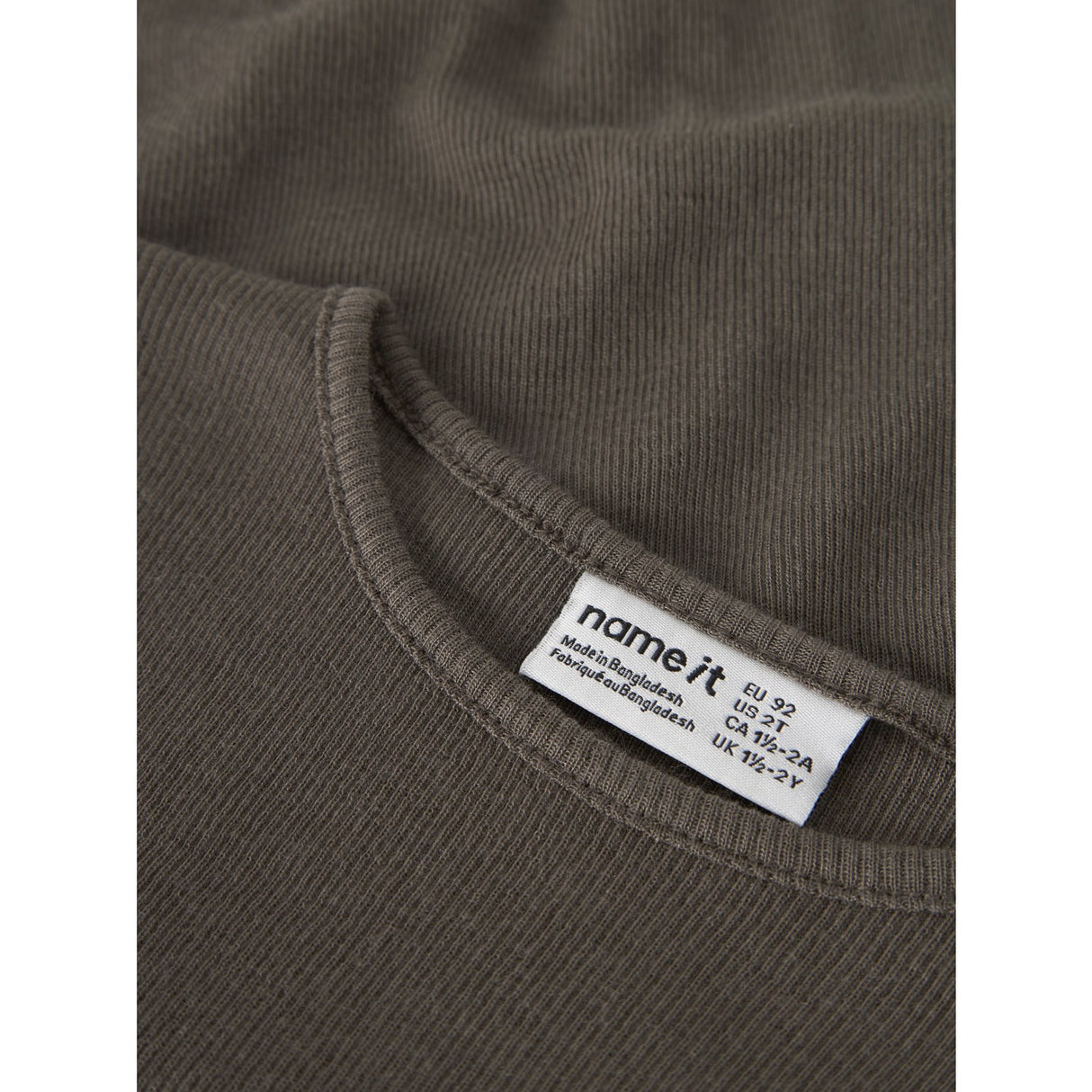 Name It Morel Nmmwossa Wo/Si Rib Ls Top