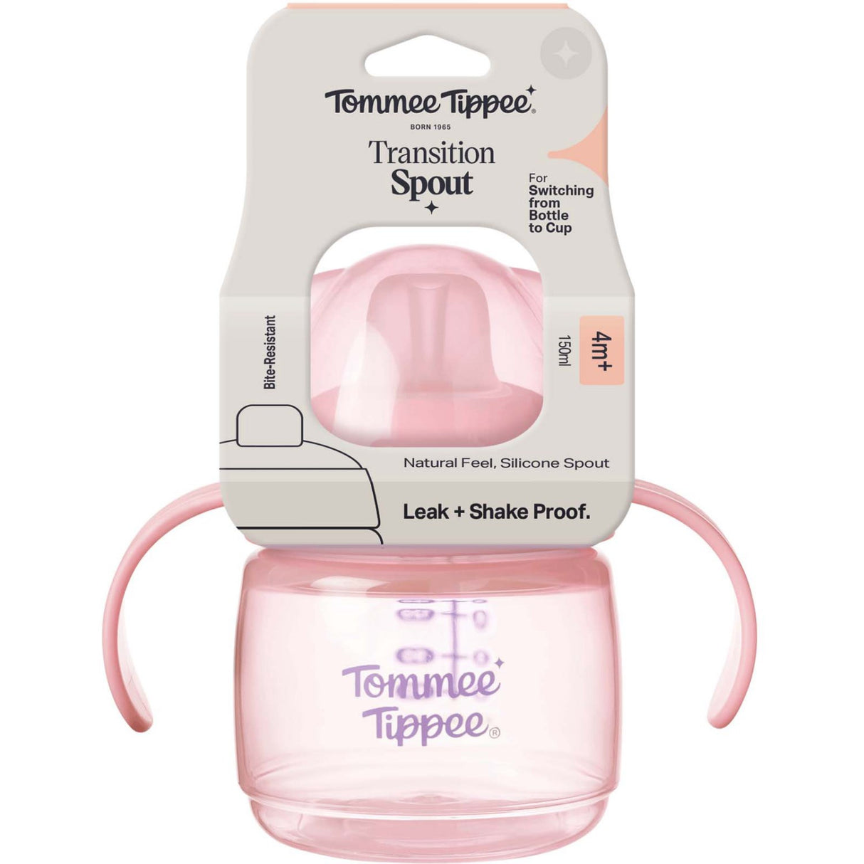 Tommee Tippee Transitions Spout Cup 4M+ 150 Ml - Girl
