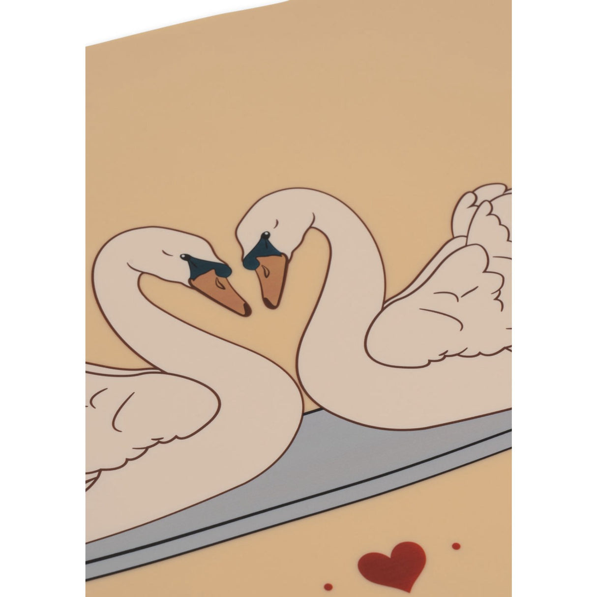 Konges Sløjd Swan Silicone Placemat