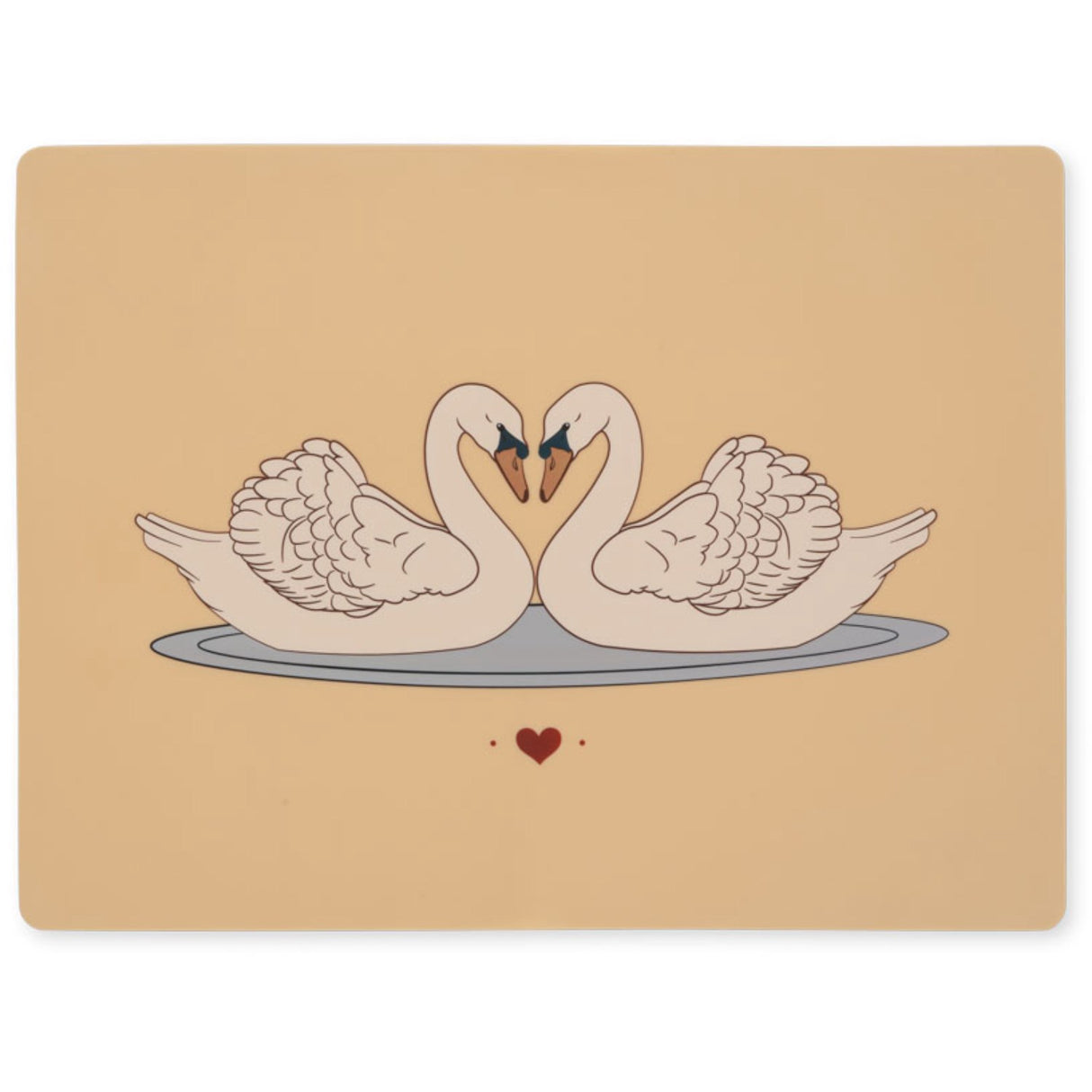 Konges Sløjd Swan Silicone Placemat