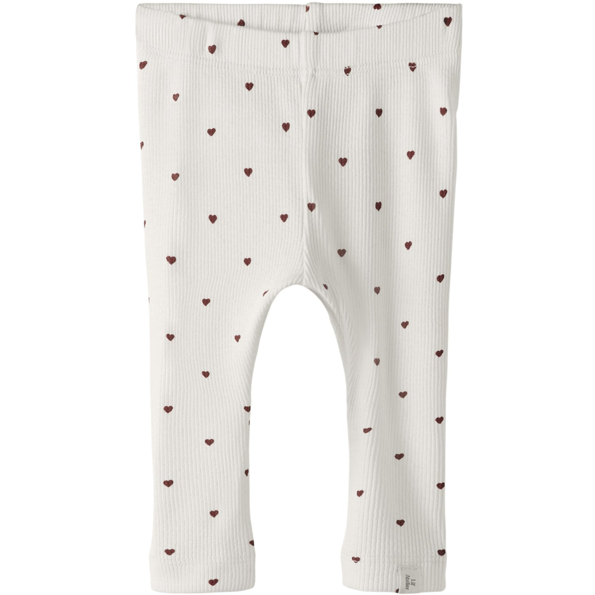 Lil'Atelier Coconut Milk Heart Nbfgago Slim Leggings Lil Noos