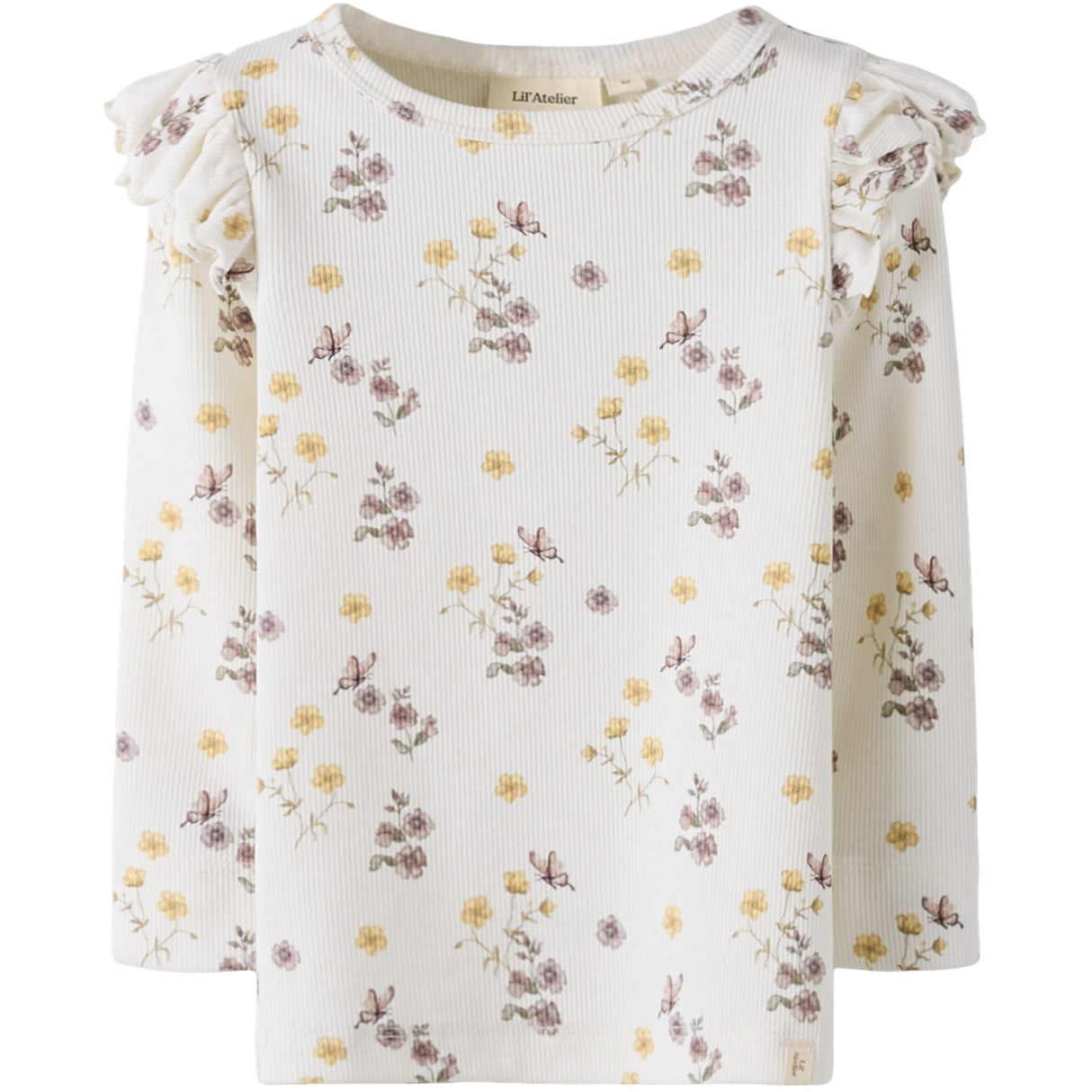 Lil'Atelier Coconut Milk Flower Mix Nmfgavo Eko Ls Slim Top Lil Noos