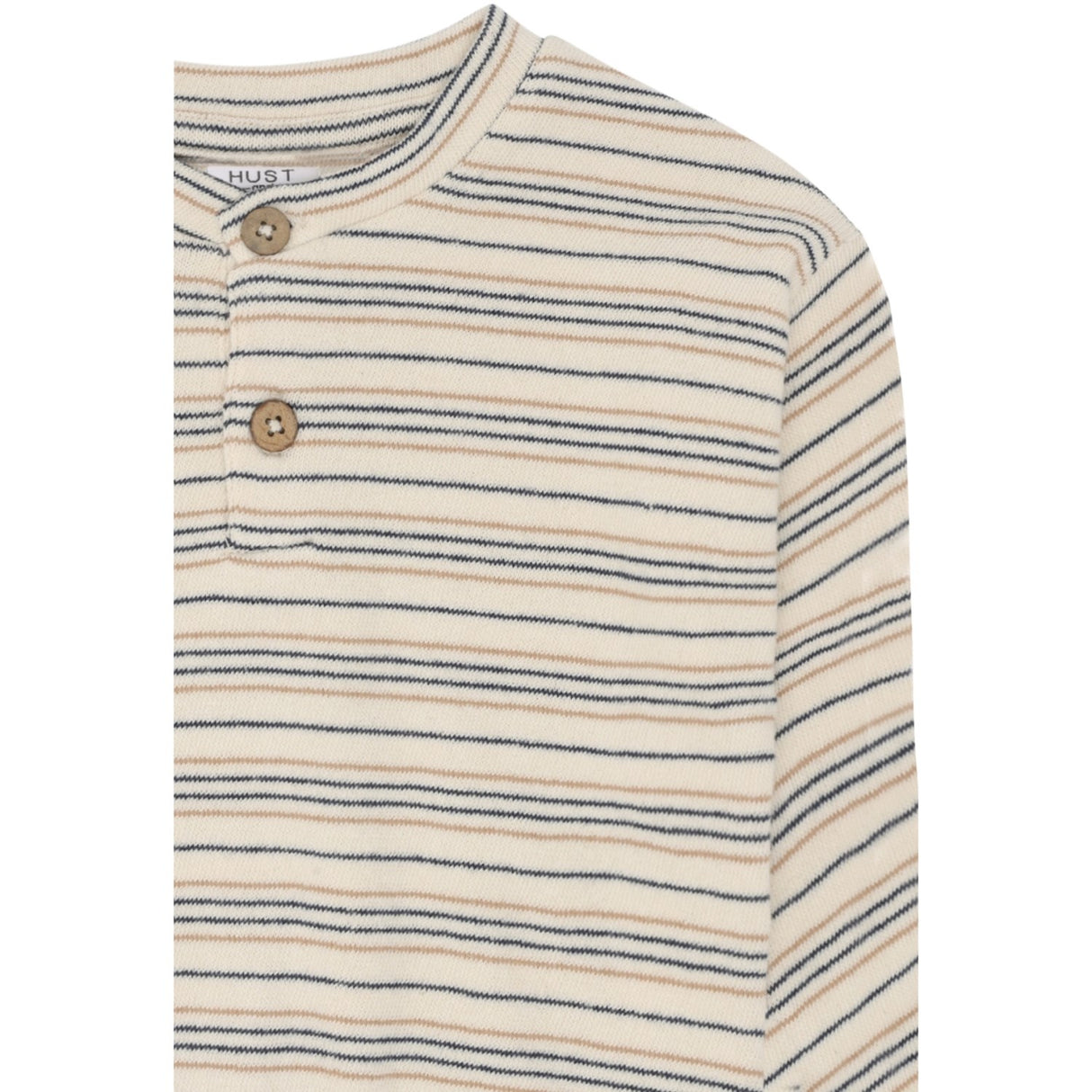 Hust & Claire Snow White Sigurt Fine Striped Knit
