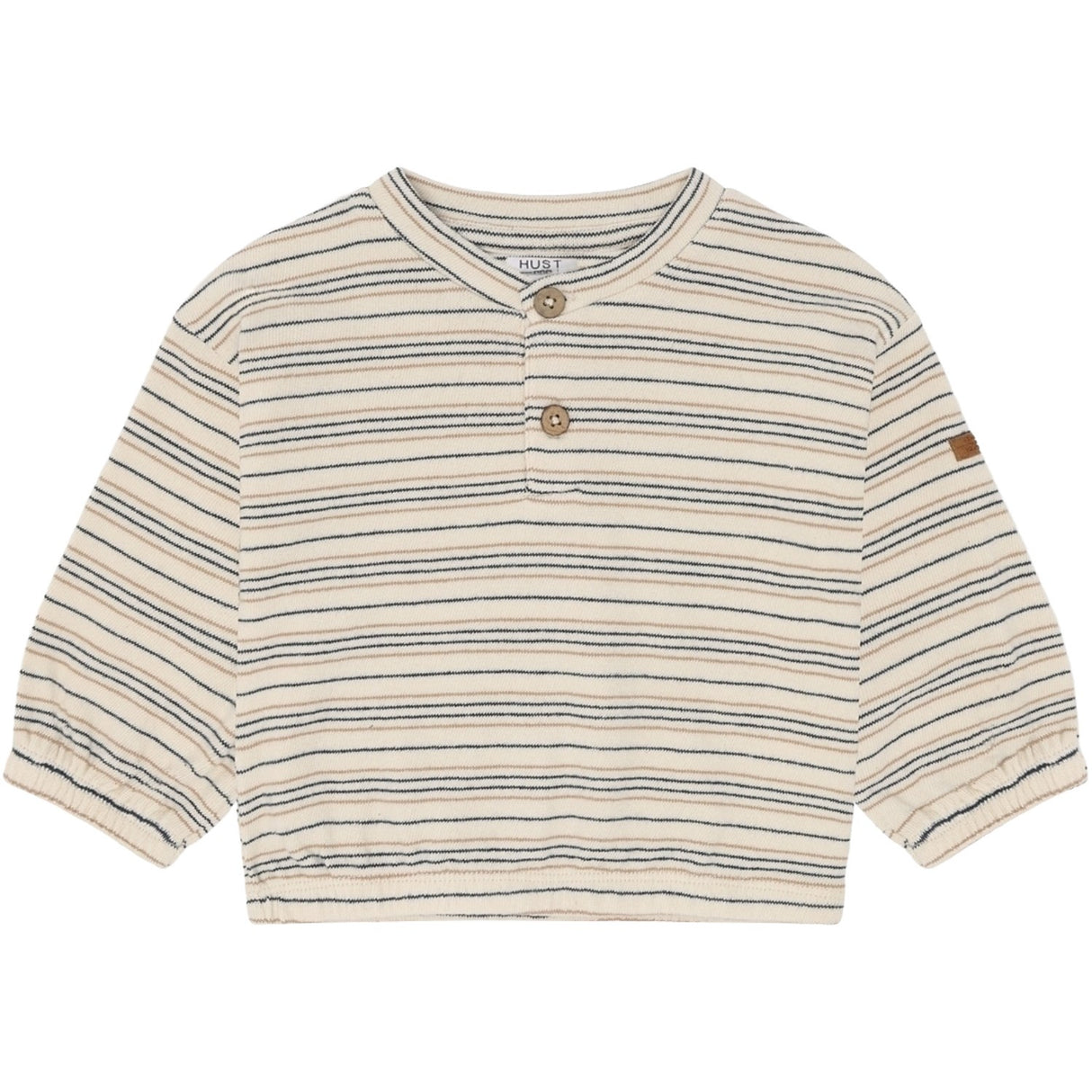 Hust & Claire Snow White Sigurt Fine Striped Knit