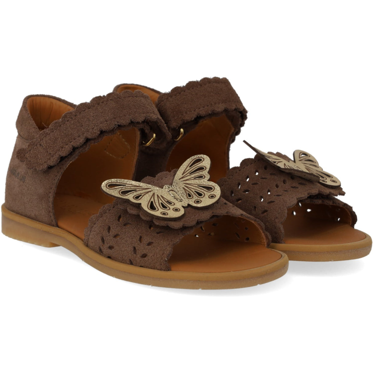 Angulus Sandal Med Åben Tå Og Dobbelt Velcro