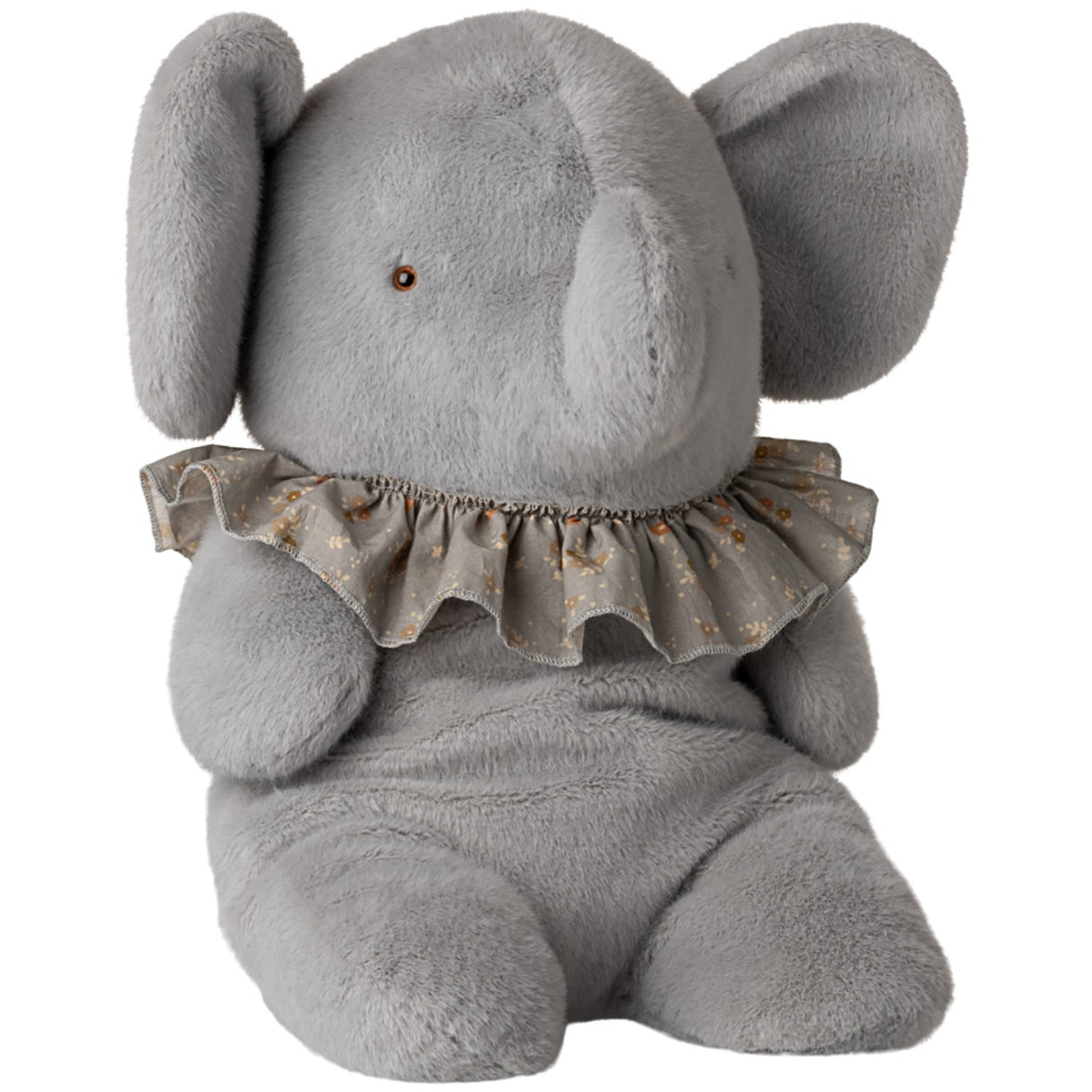Maileg Plyselefant, Stor - Blå/grå