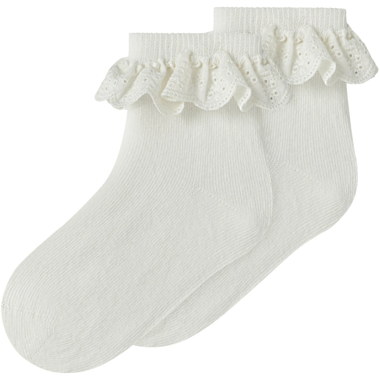 Lil'Atelier Coconut Milk Nmfdertrud 2 Pack Socks Lil