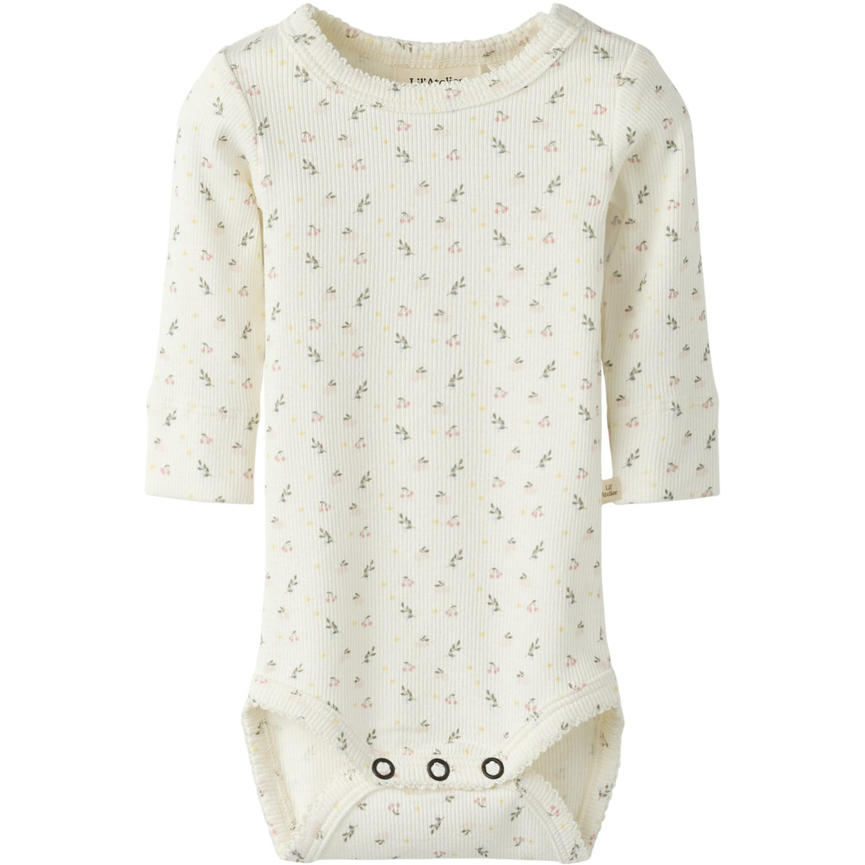 Lil'Atelier Coconut Milk Small Flower Nbfgago Ls Slim Body Lil Noos