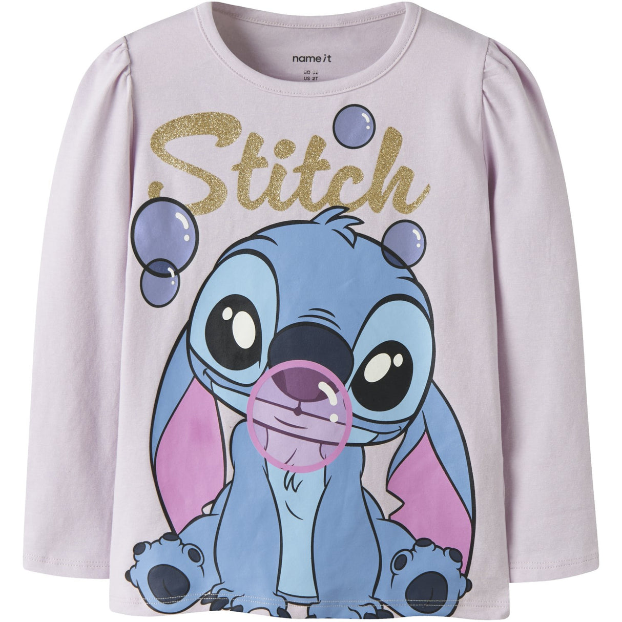 Name It Lavender Fog Nmffufu Stitch Ls Top Box Wdi