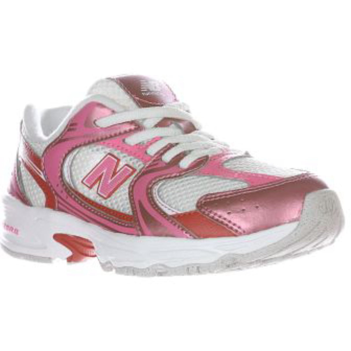 New Balance Pink Satin New Balance 530 Kids Bungee Lace