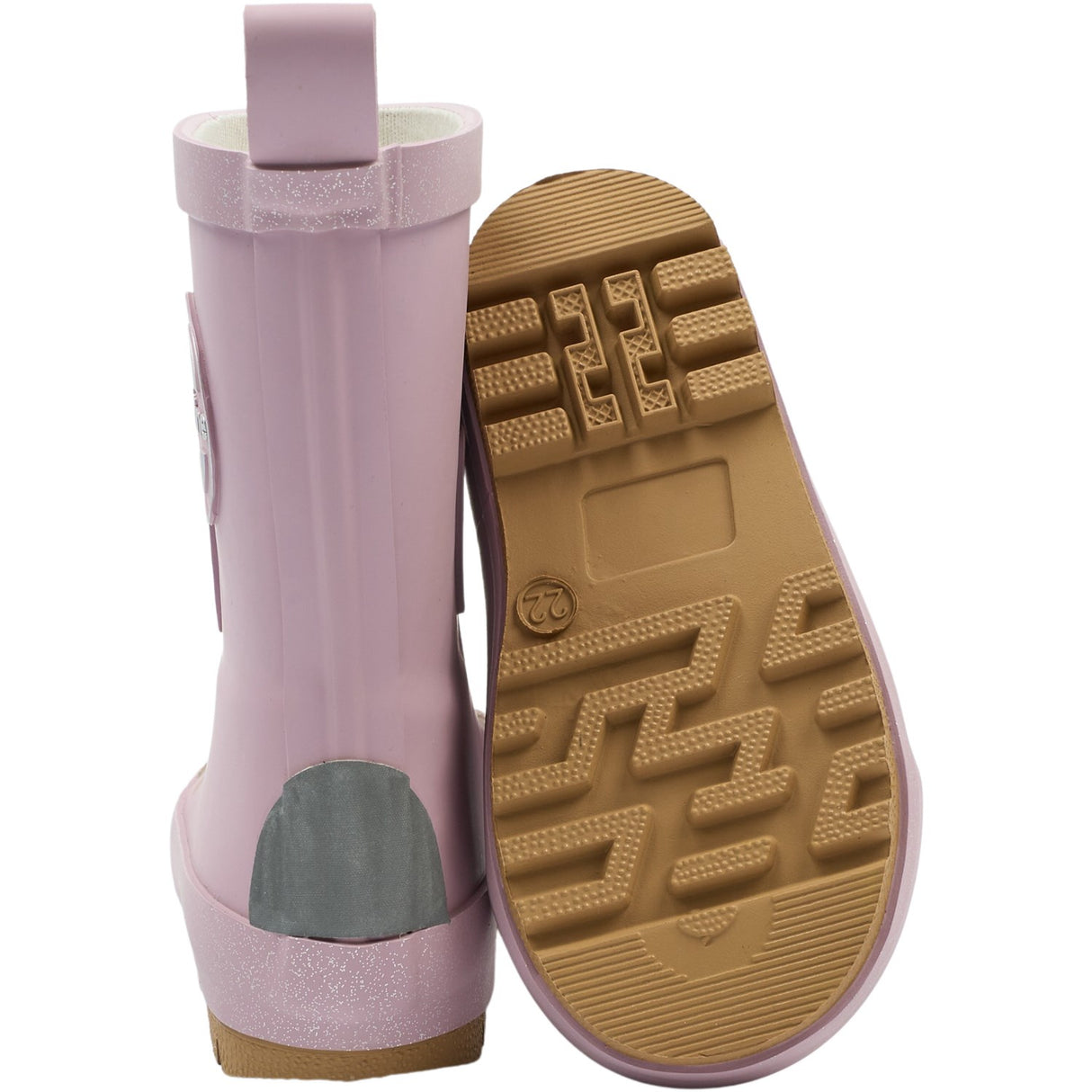 Mikk-Line Mauve Shadows Wellies 3D Unicorn