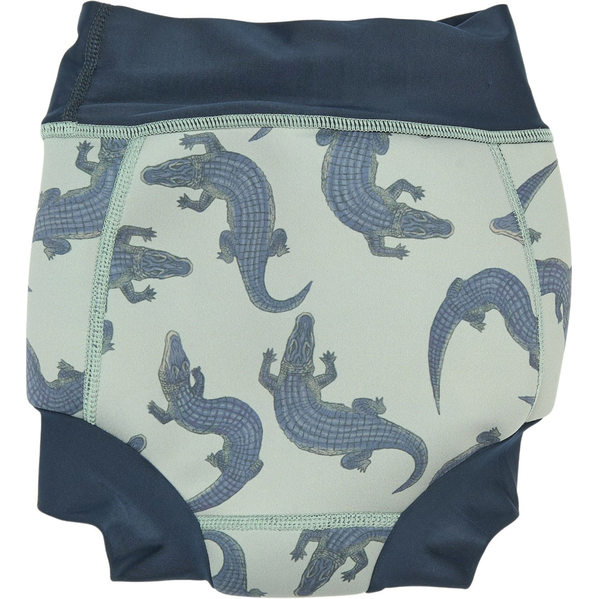 Mikk-Line Croco AOP Swim Baby Pant AOP