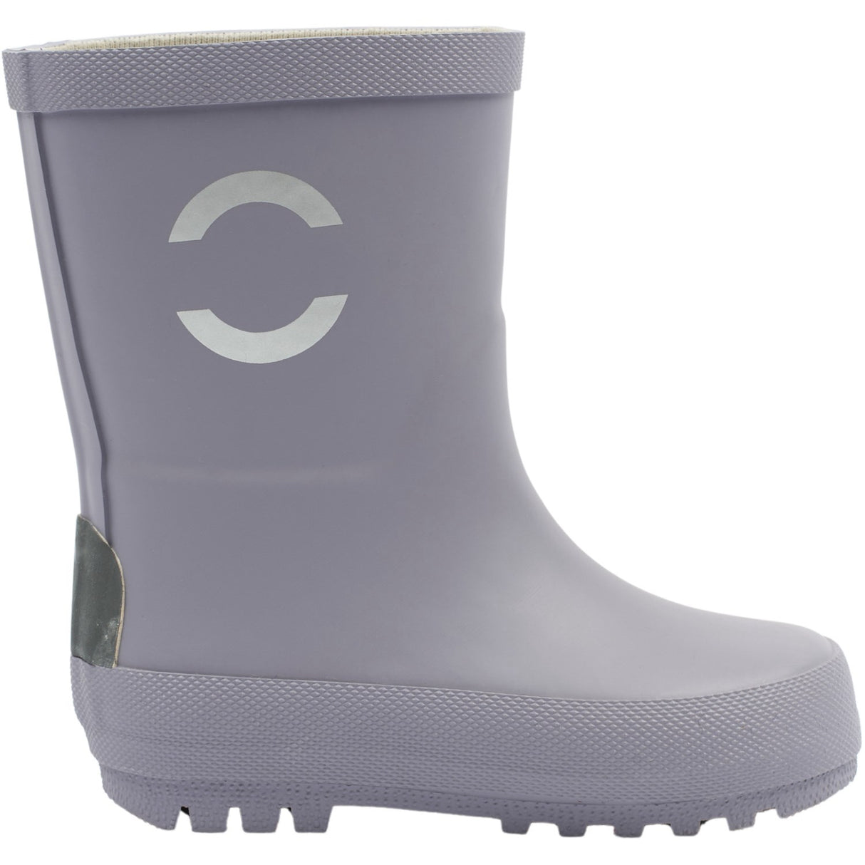 Mikk-Line Lavender Gray Wellies Solid