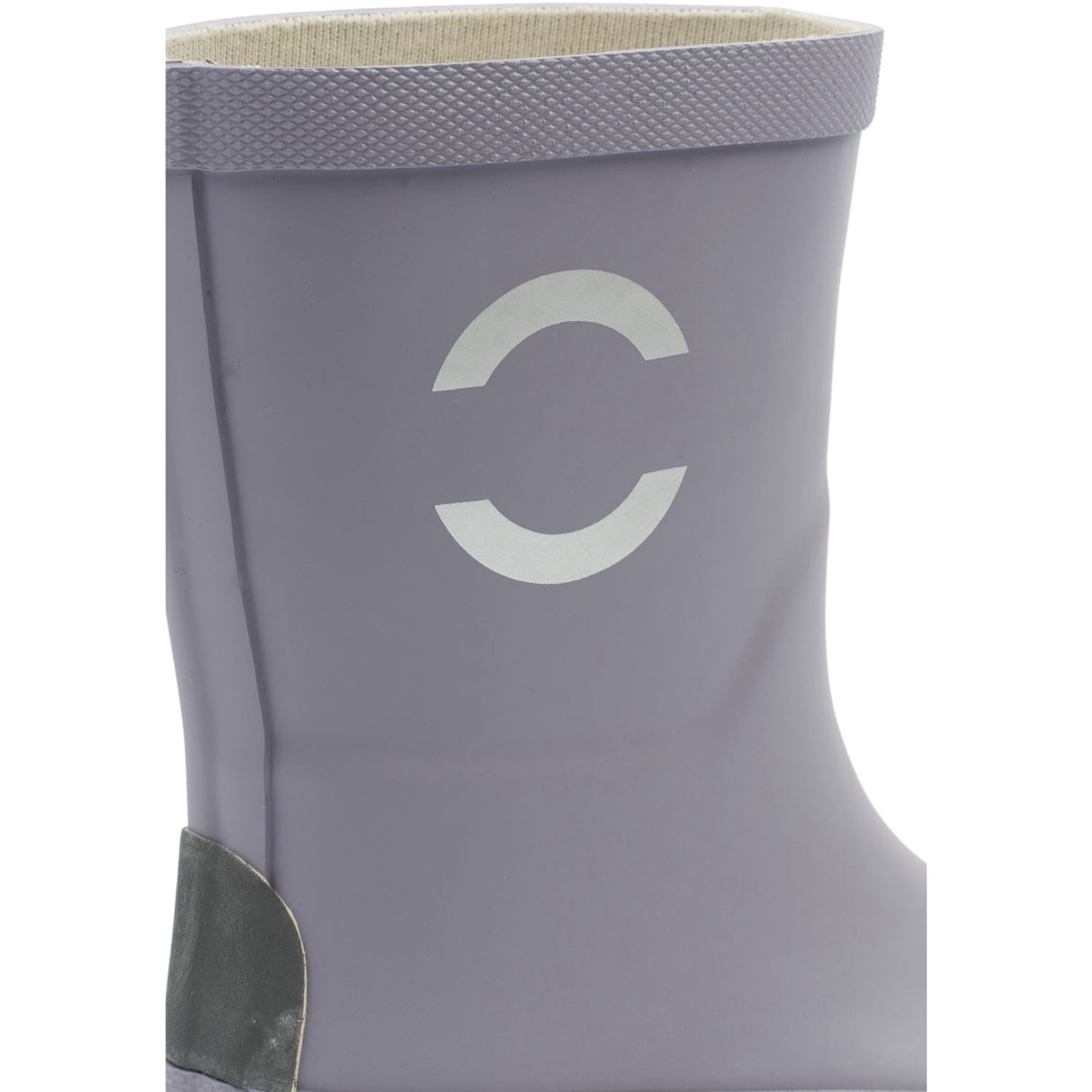 Mikk-Line Lavender Gray Wellies Solid