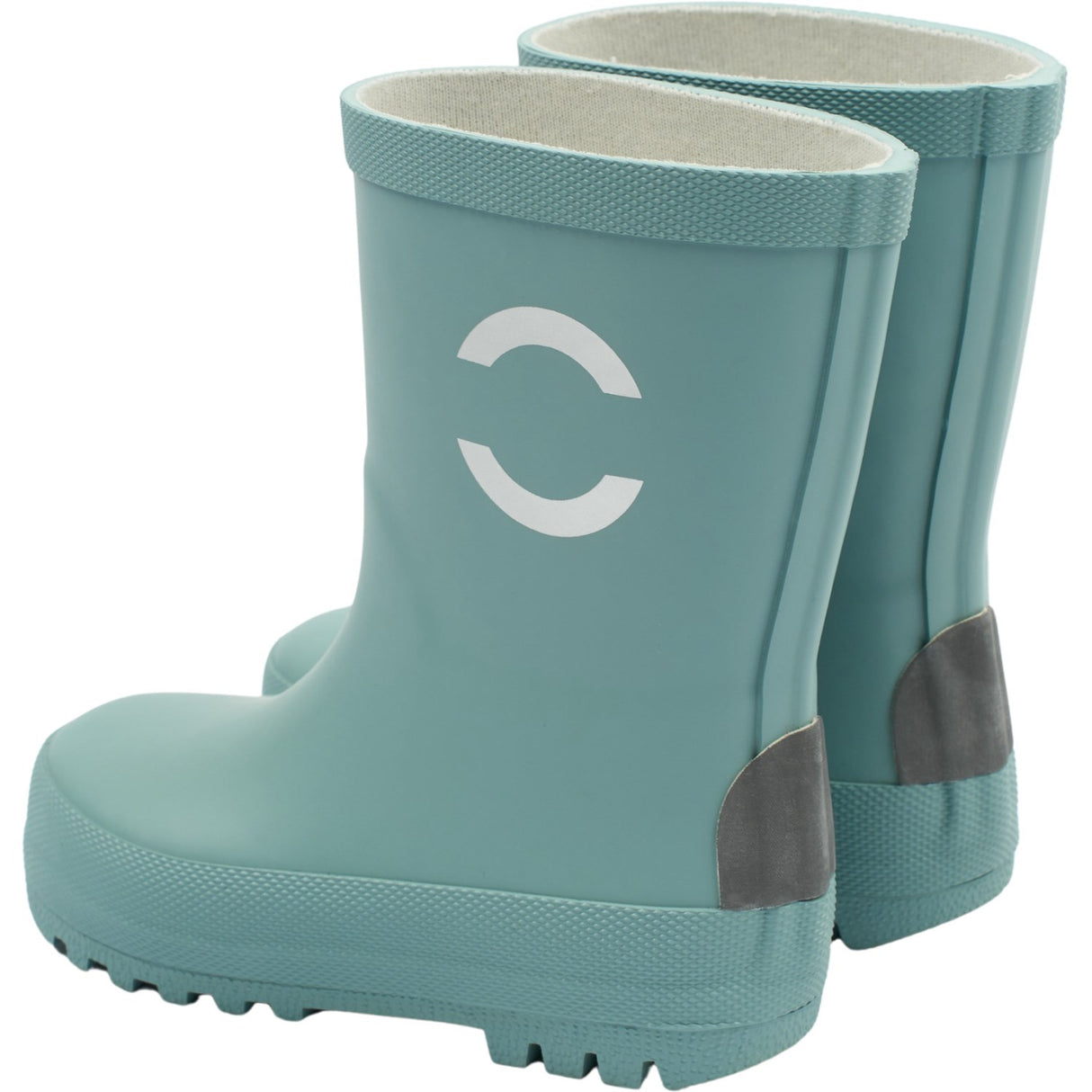 Mikk-Line Stone Blue Wellies Solid