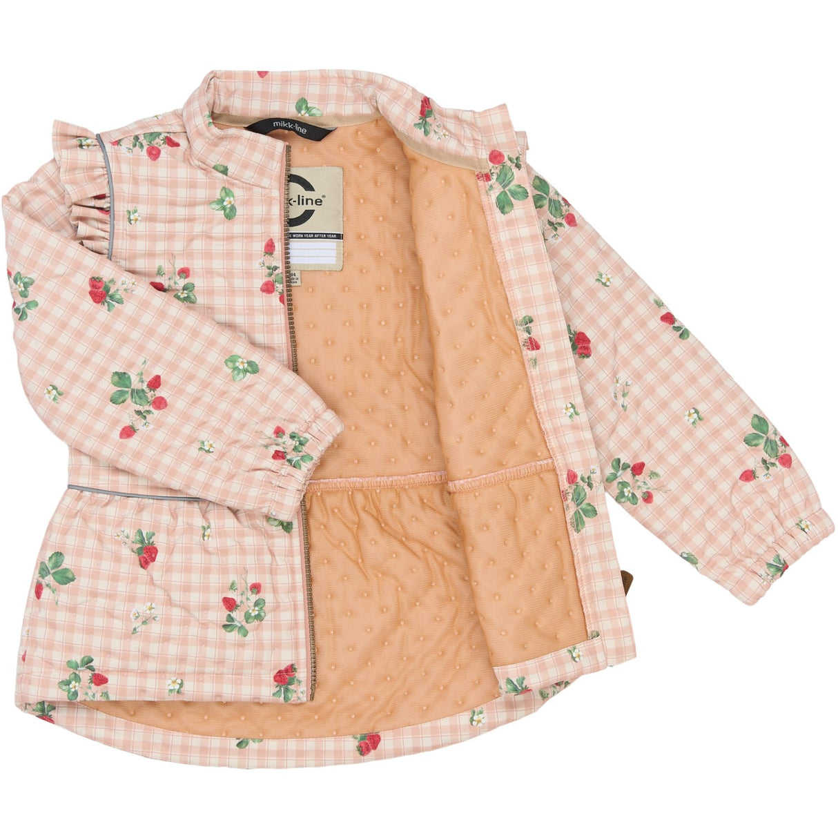 Mikk-Line Strawberry AOP Thermal+ Frill Set AOP