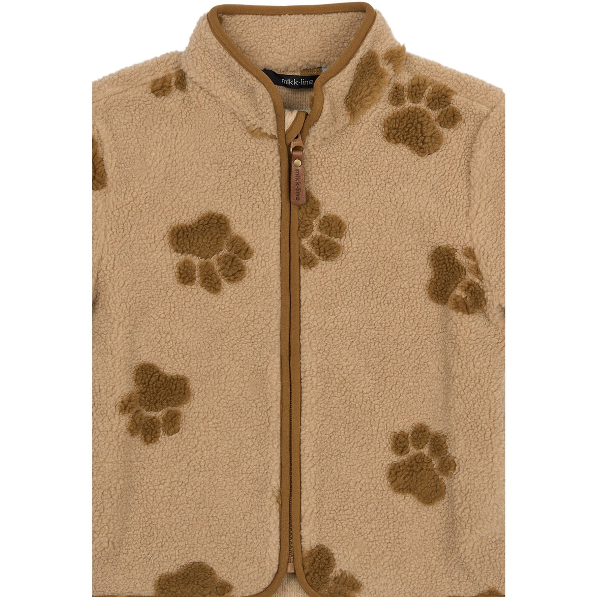Mikk-Line Paw AOP Teddy Jacket 3D