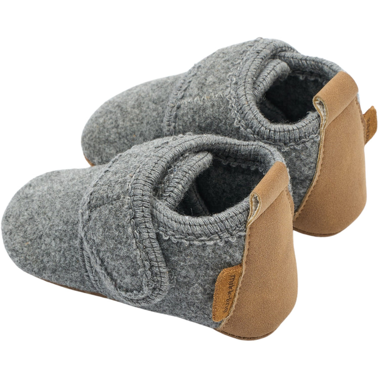 Mikk-Line Light Grey Melange Prewalker Felt