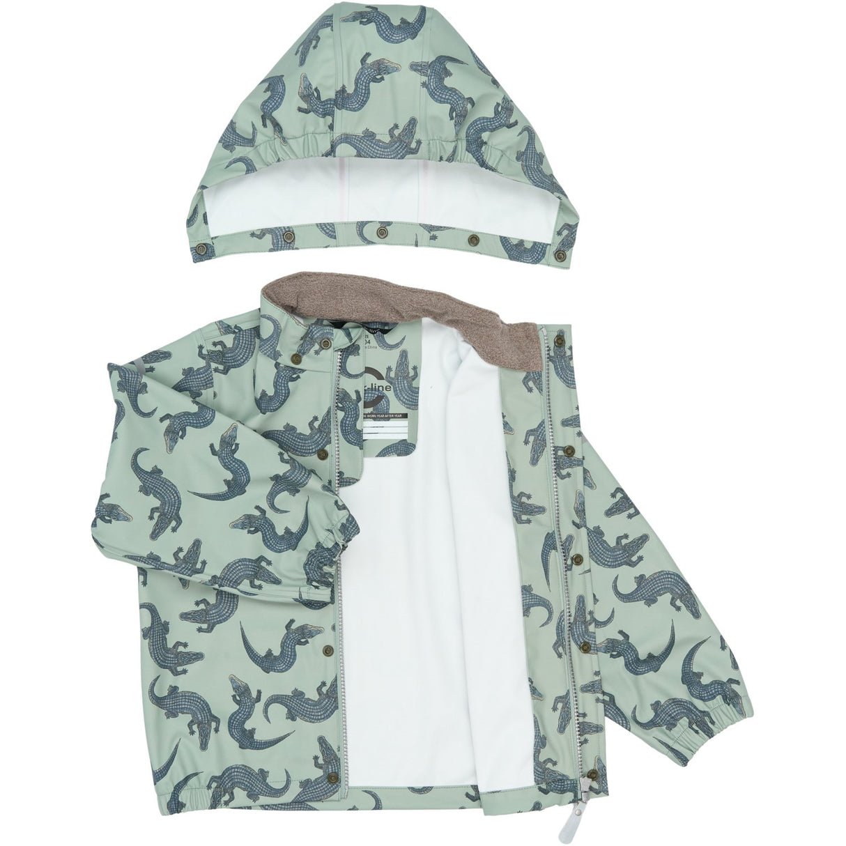 Mikk-Line Croco AOP Pu Rain Set AOP