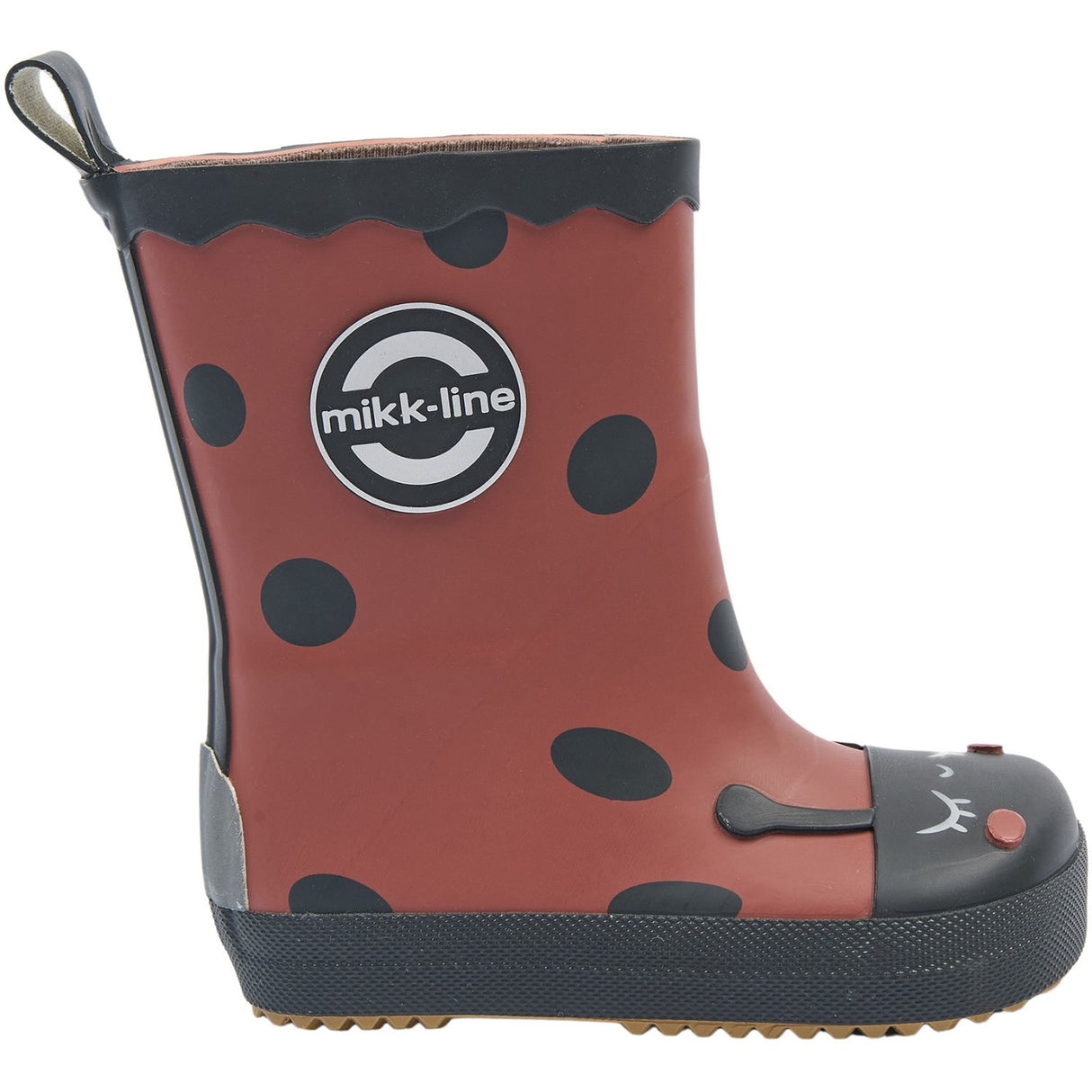 Mikk-Line Henna Wellies Ladybug Barefoot