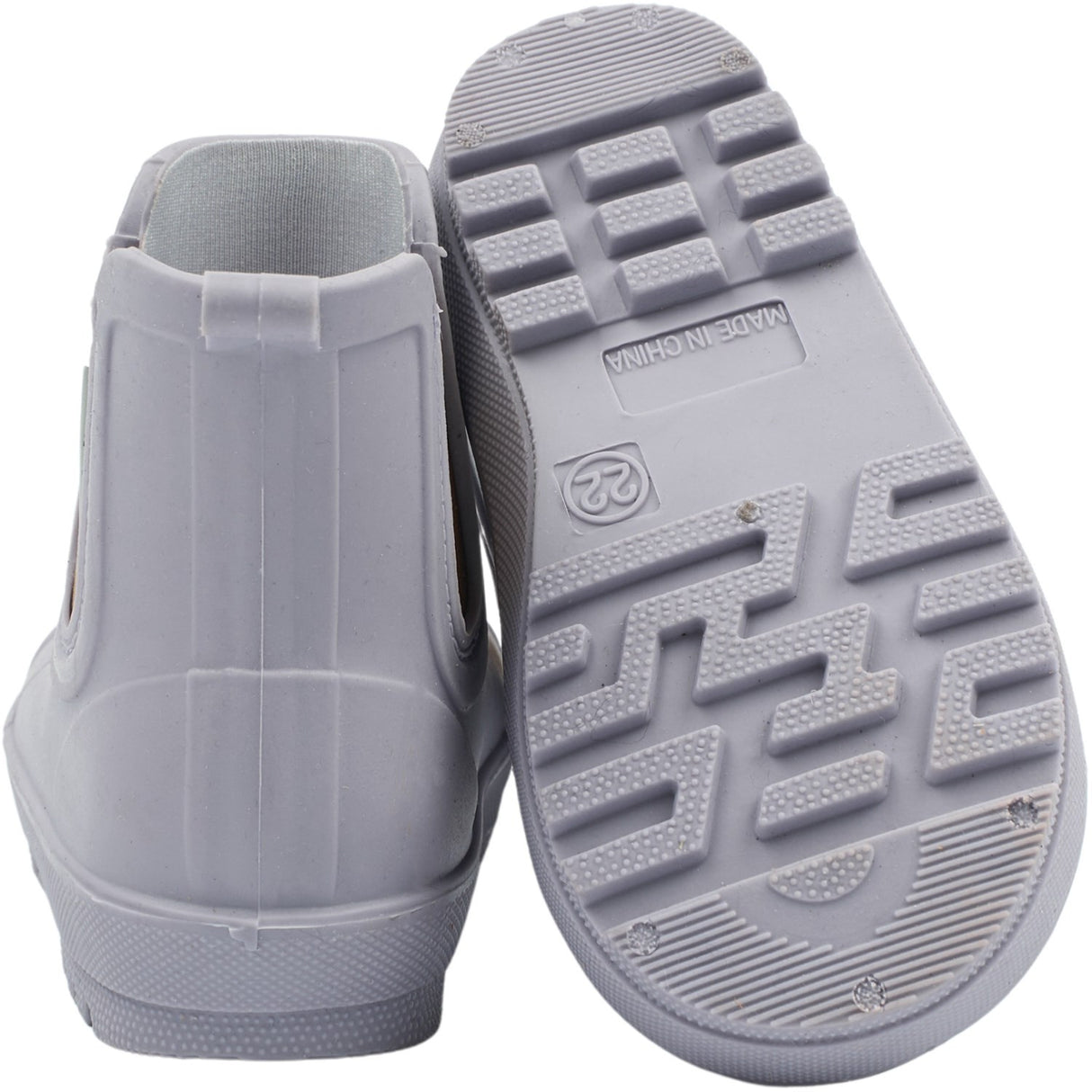 Mikk-Line Lavender Gray Wellies Short Tpr