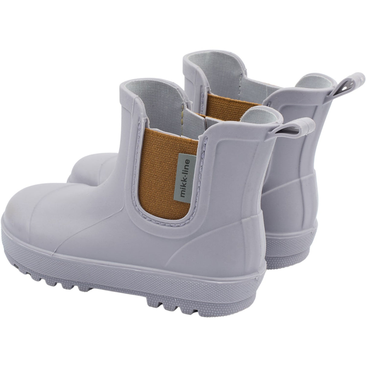 Mikk-Line Lavender Gray Wellies Short Tpr
