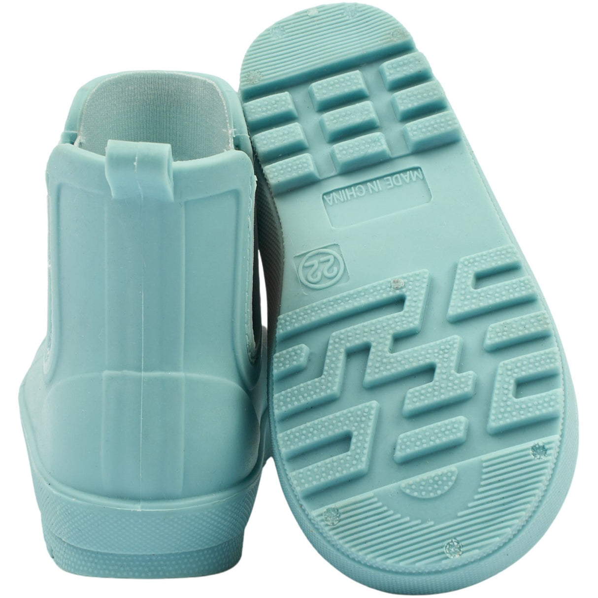 Mikk-Line Stone Blue Wellies Short Tpr