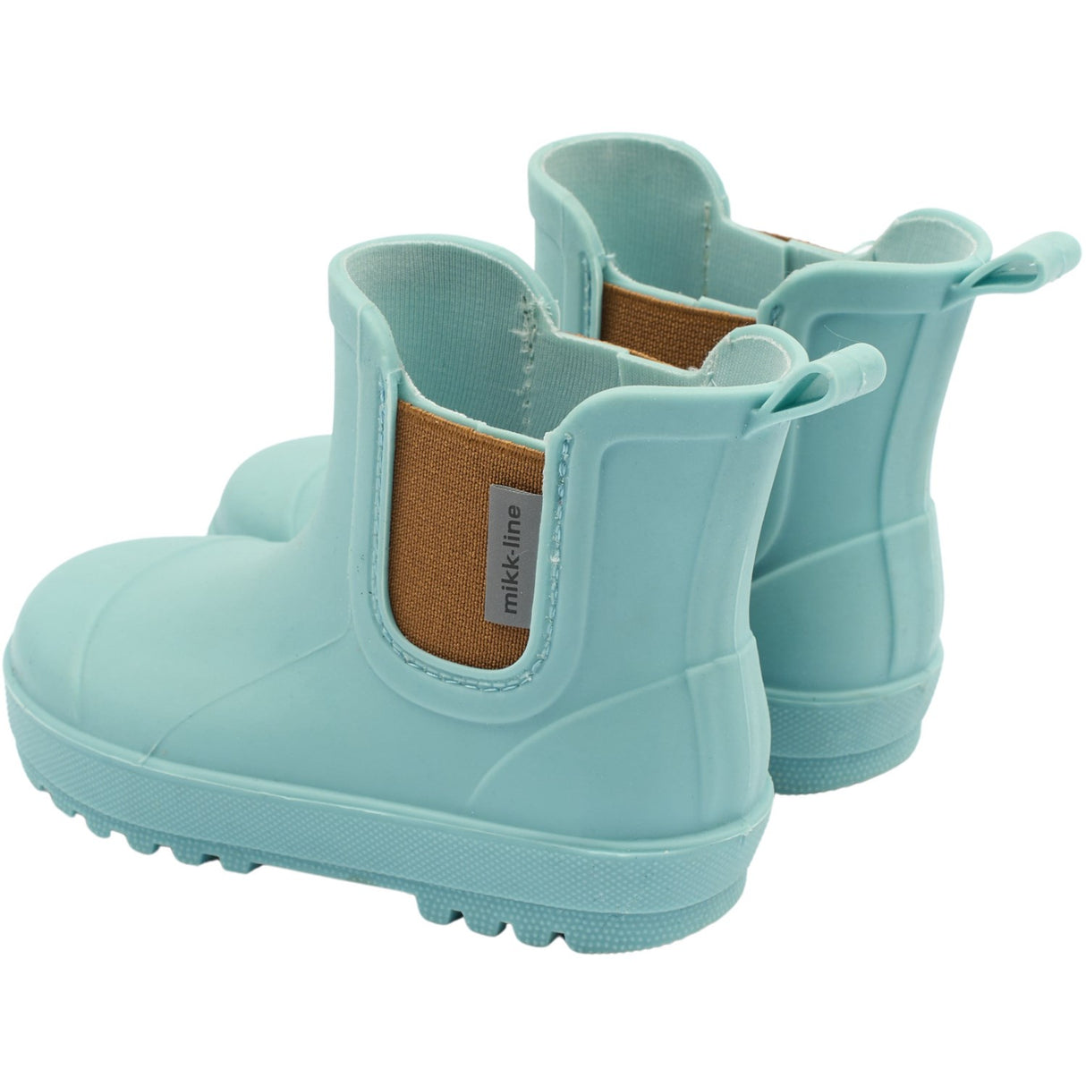 Mikk-Line Stone Blue Wellies Short Tpr
