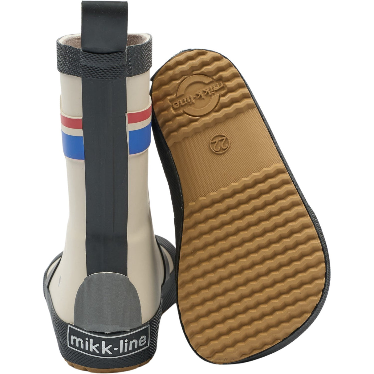 Mikk-Line Oyster Gray Wellies Astronaut Barefoot
