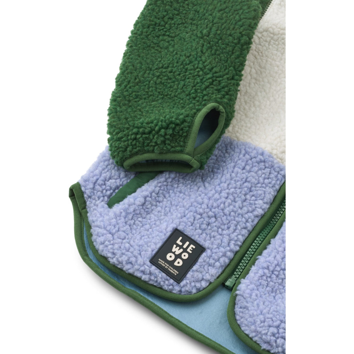 LIEWOOD Dusty Lavender Multi Mix Nolan Pile Jacket