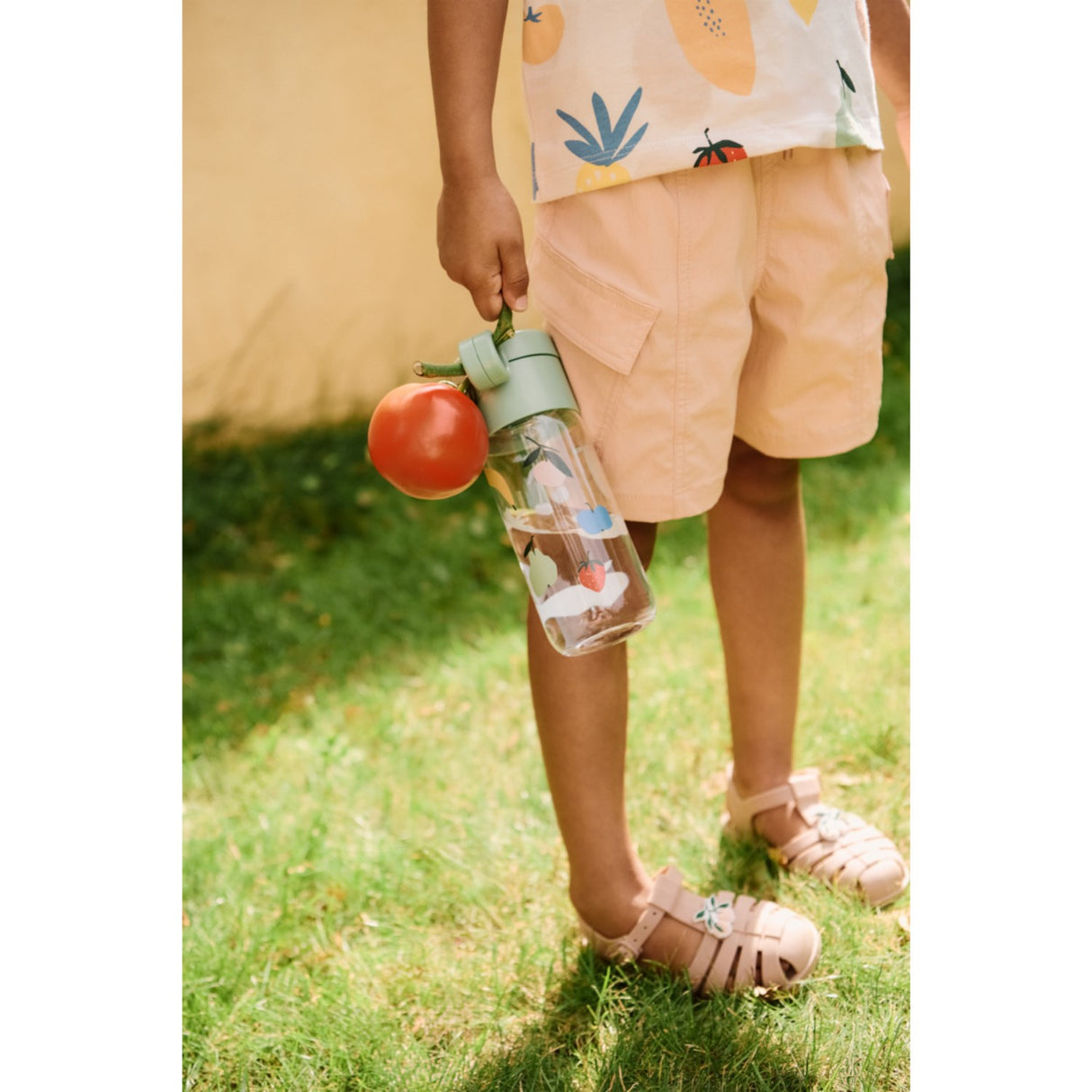 LIEWOOD Peach / Dark Rose Bre Sandals With Charms