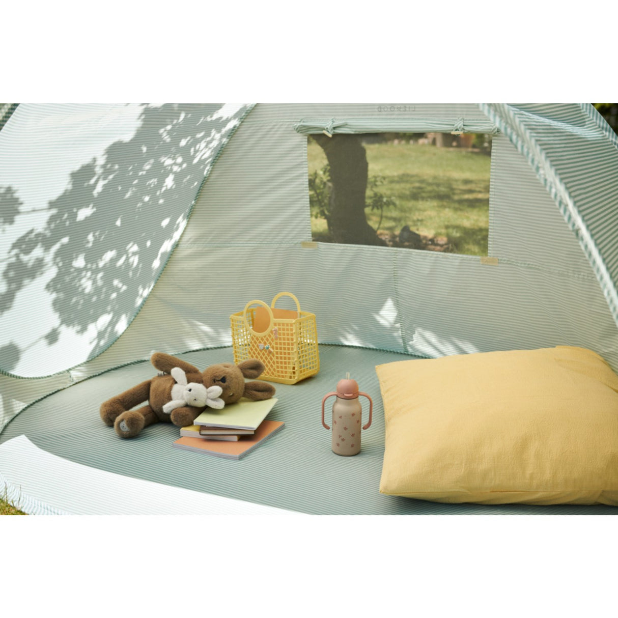 LIEWOOD Peppermint / Creme De La Creme Cassie Pop Up Tent