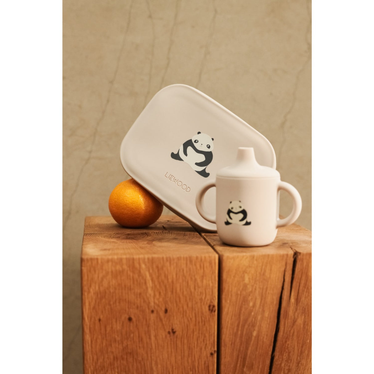 LIEWOOD Panda / Sandy Neil Sippy Cup
