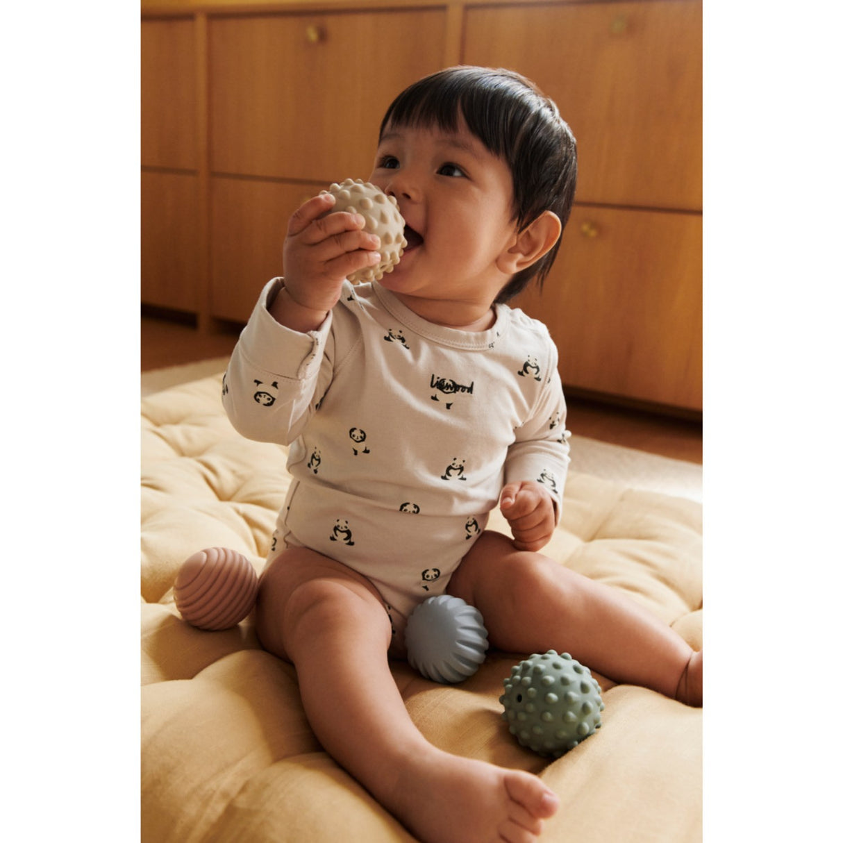 LIEWOOD Beach Blue / Multi Mix Dorian Baby Sensory Balls