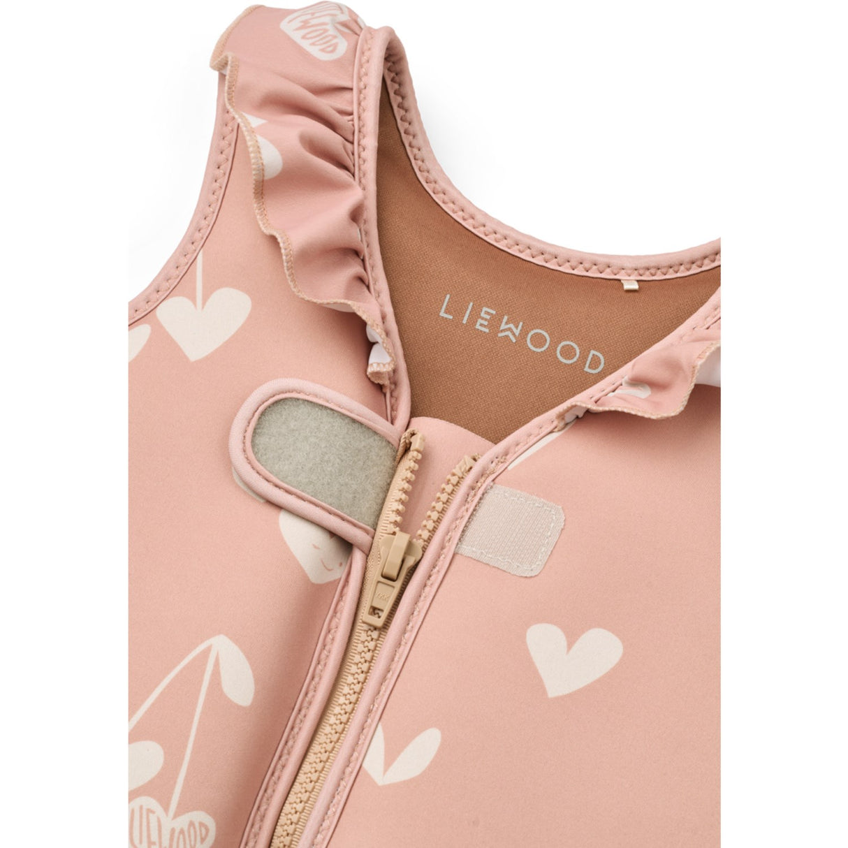 LIEWOOD Sweethearts / Pale Tuscany Dove Swim Vest W Frill