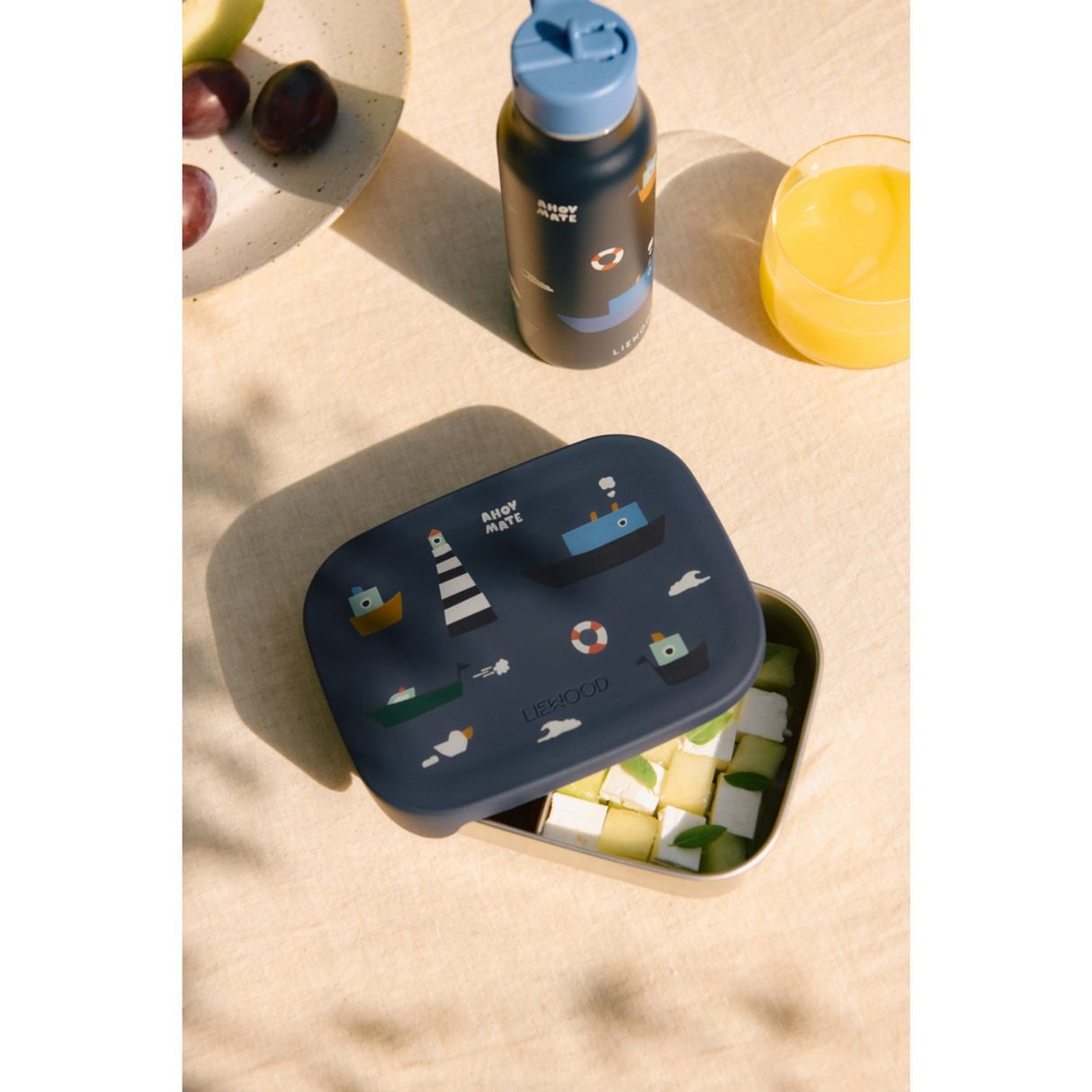 LIEWOOD Sailing / Classic Navy Falk Water Bottle 350 Ml