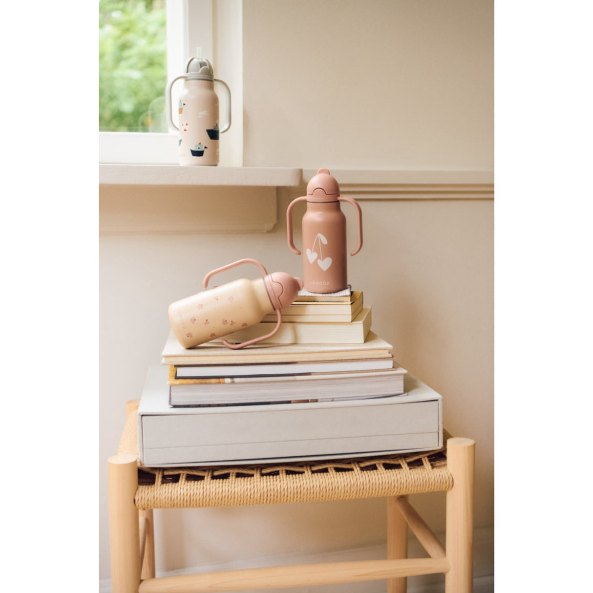 LIEWOOD Mini Butterfly / Apple Blossom Kimmie Water Bottle 250 Ml