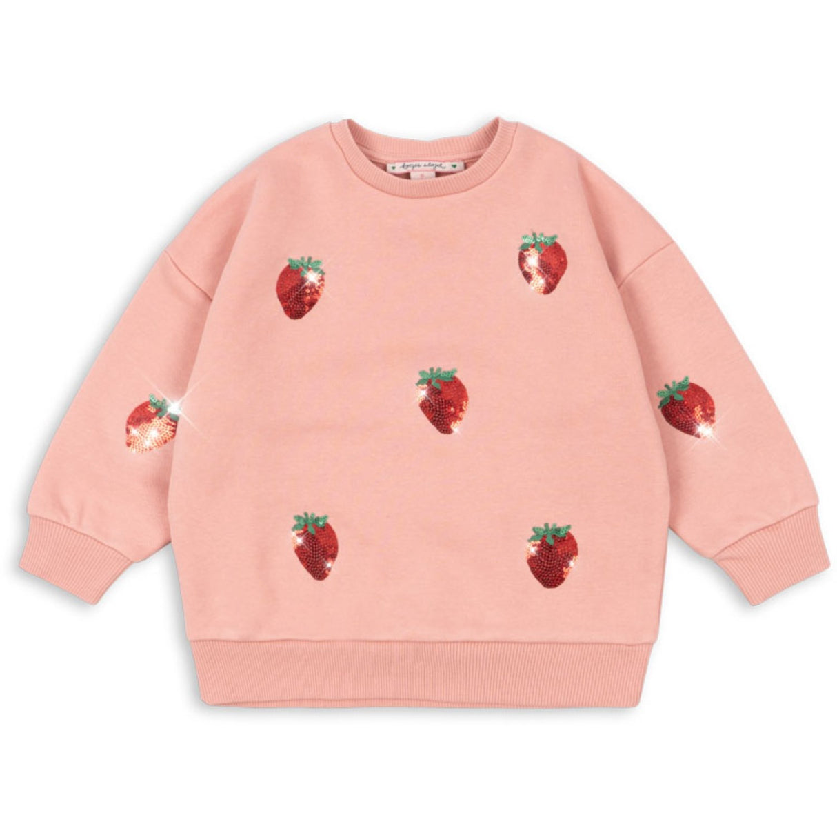 Konges Sløjd Mellow Rose Lou Sequin Sweat Shirt Ocs