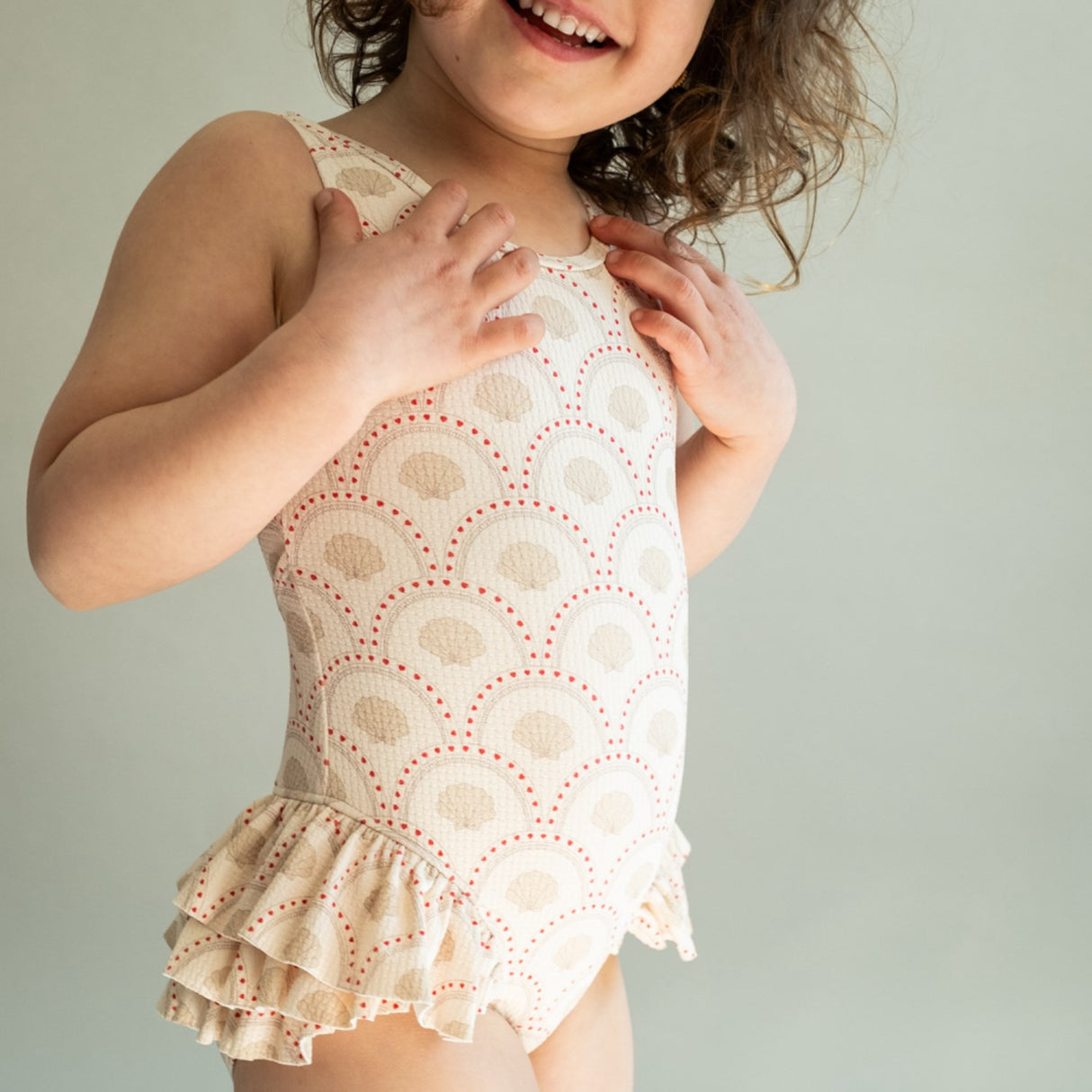 That's Mine Block Shell Safina Swimsuit