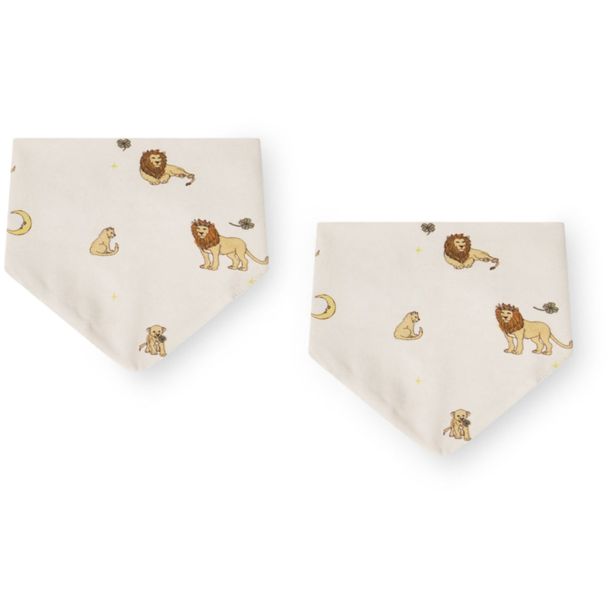 That's Mine Lion Eloy Bandana Bib 2-Pack
