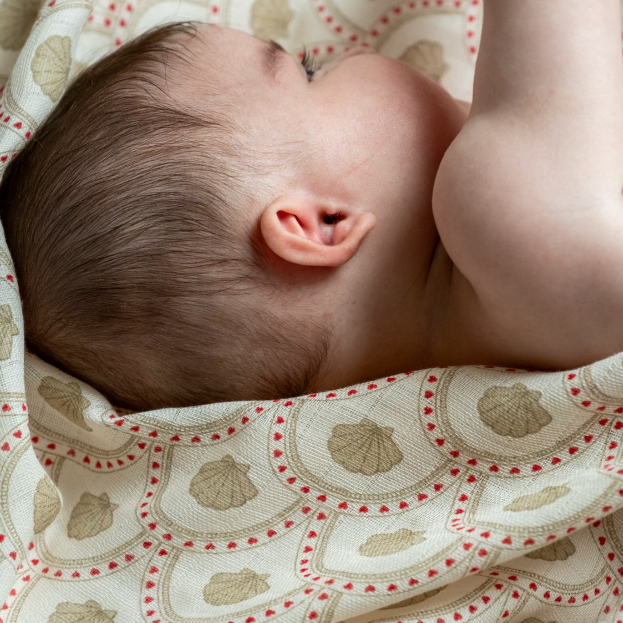 That's Mine Block Shell Jana Muslin Swaddle