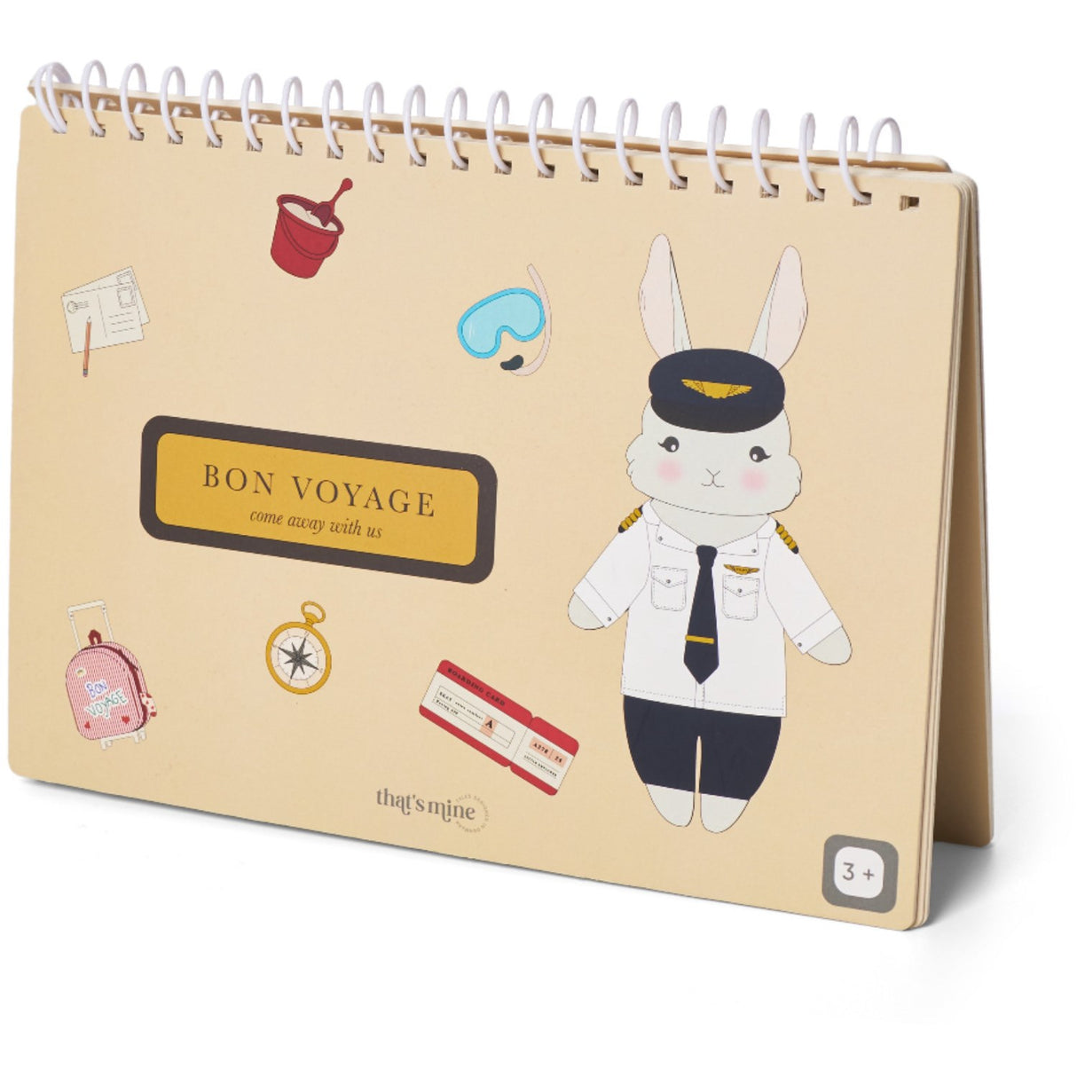 That's Mine Travel Drew Water Colouring Book