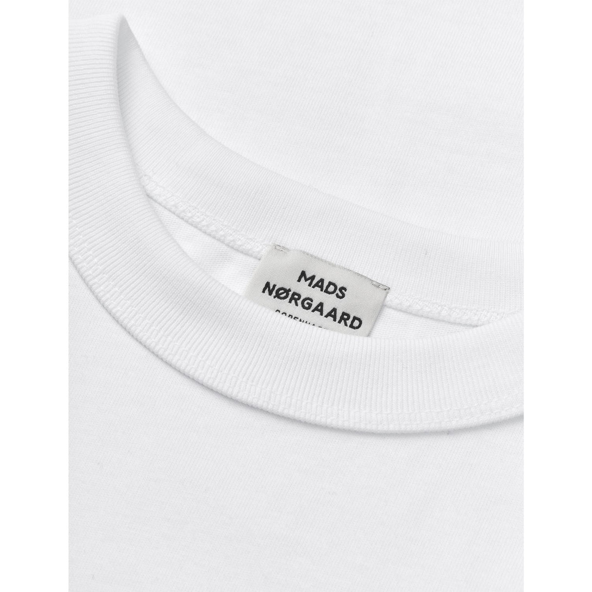Mads Nørgaard White Cotton Jersey Theo Tee