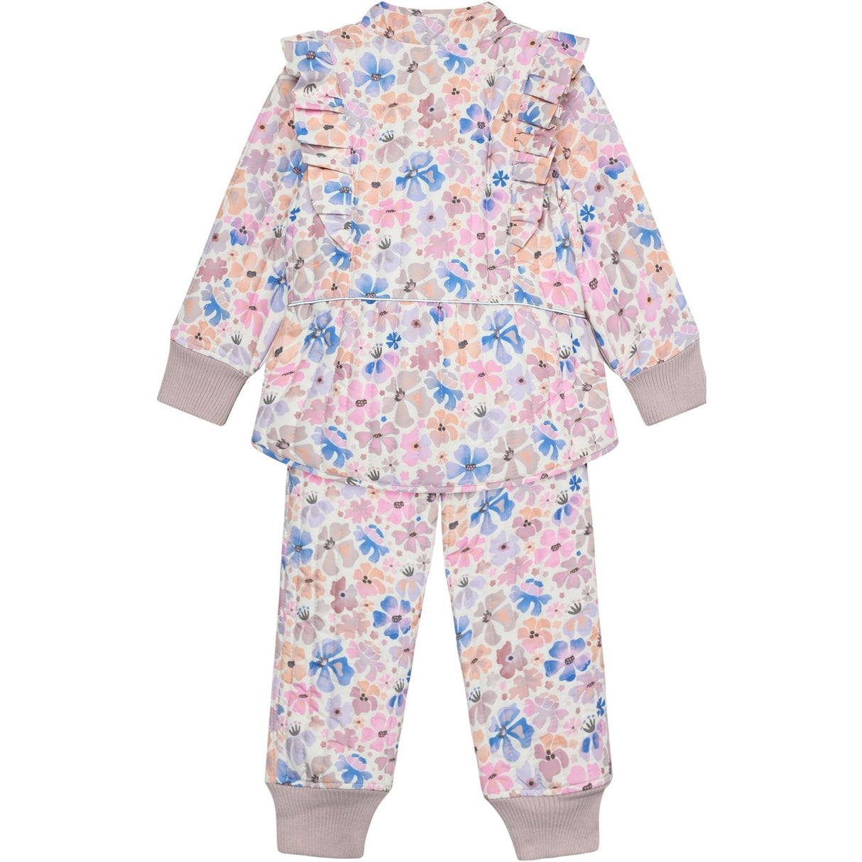 En Fant Cloud Gray Thermal Set, Aop