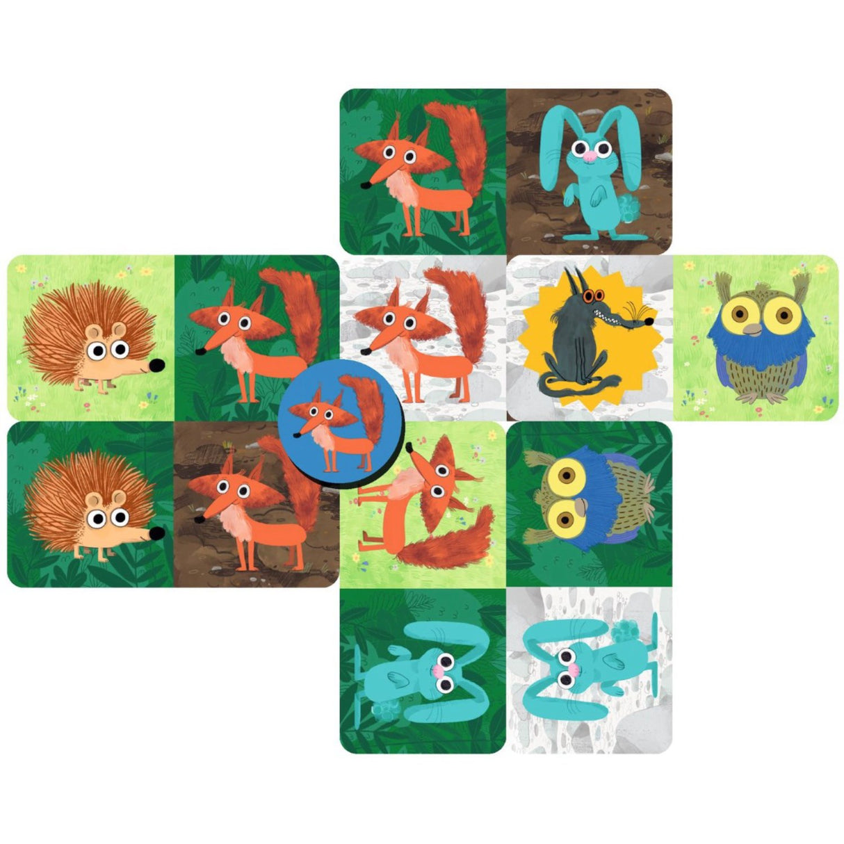 Djeco Card Game, Wolfpanic