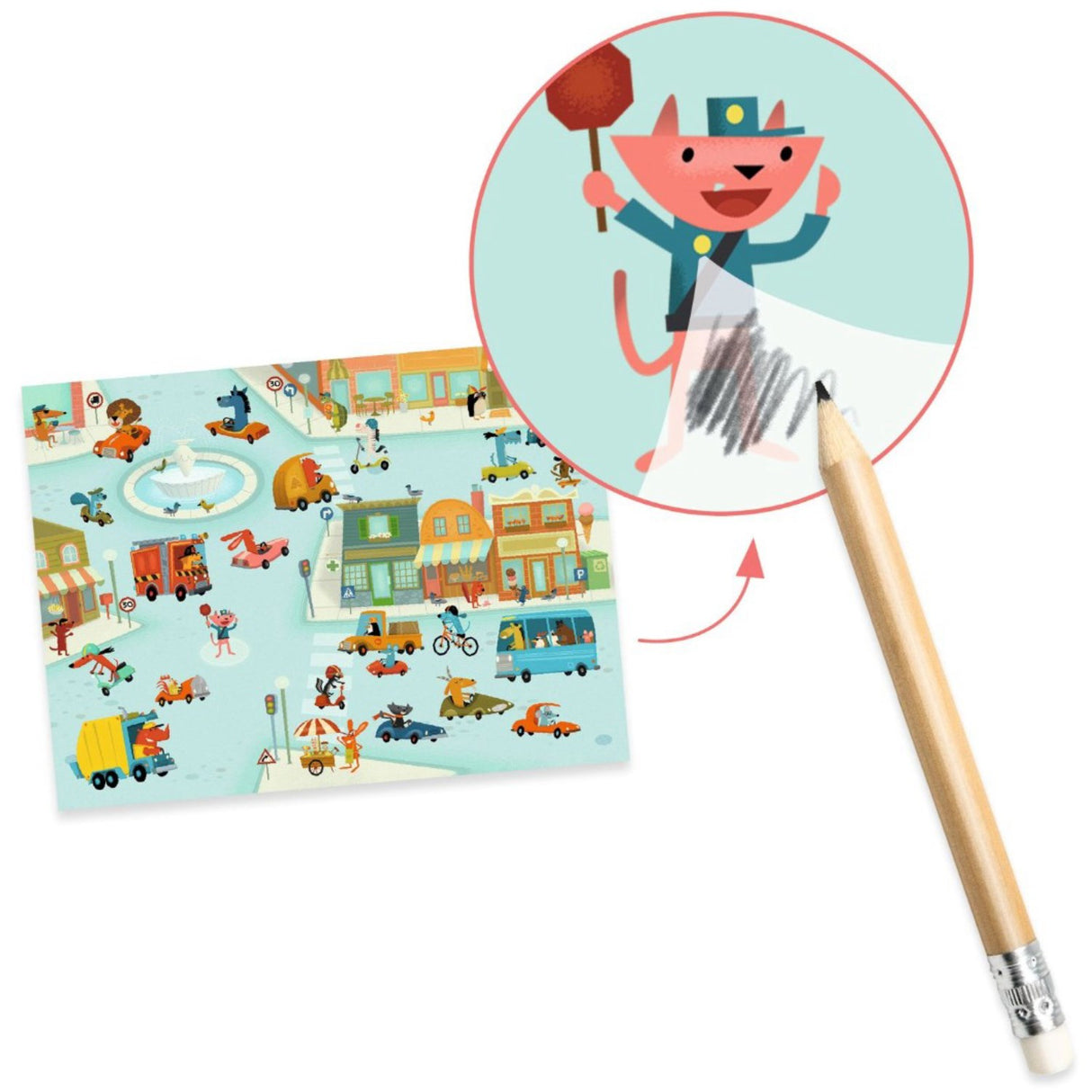 Djeco Decals, Asphalt