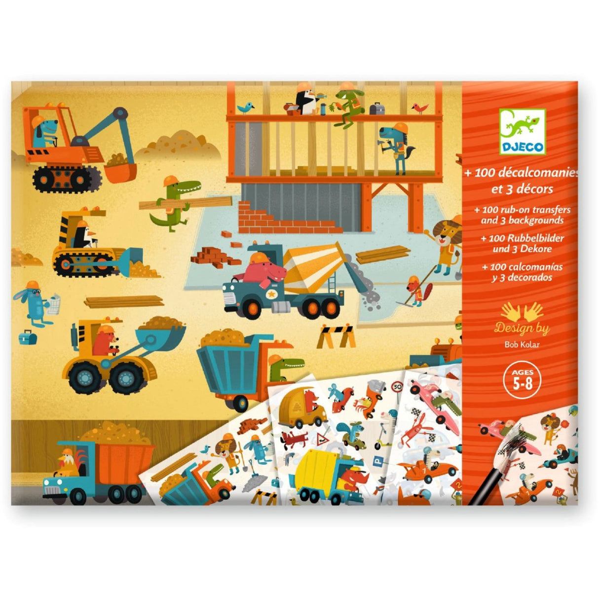 Djeco Decals, Asphalt