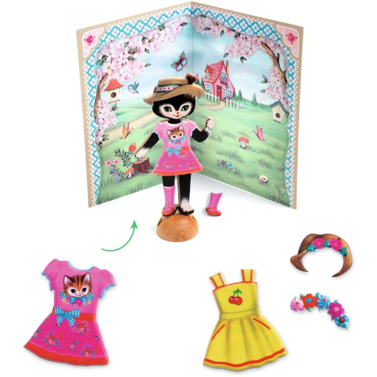 Djeco Creative Collage, The Little Wardrobe