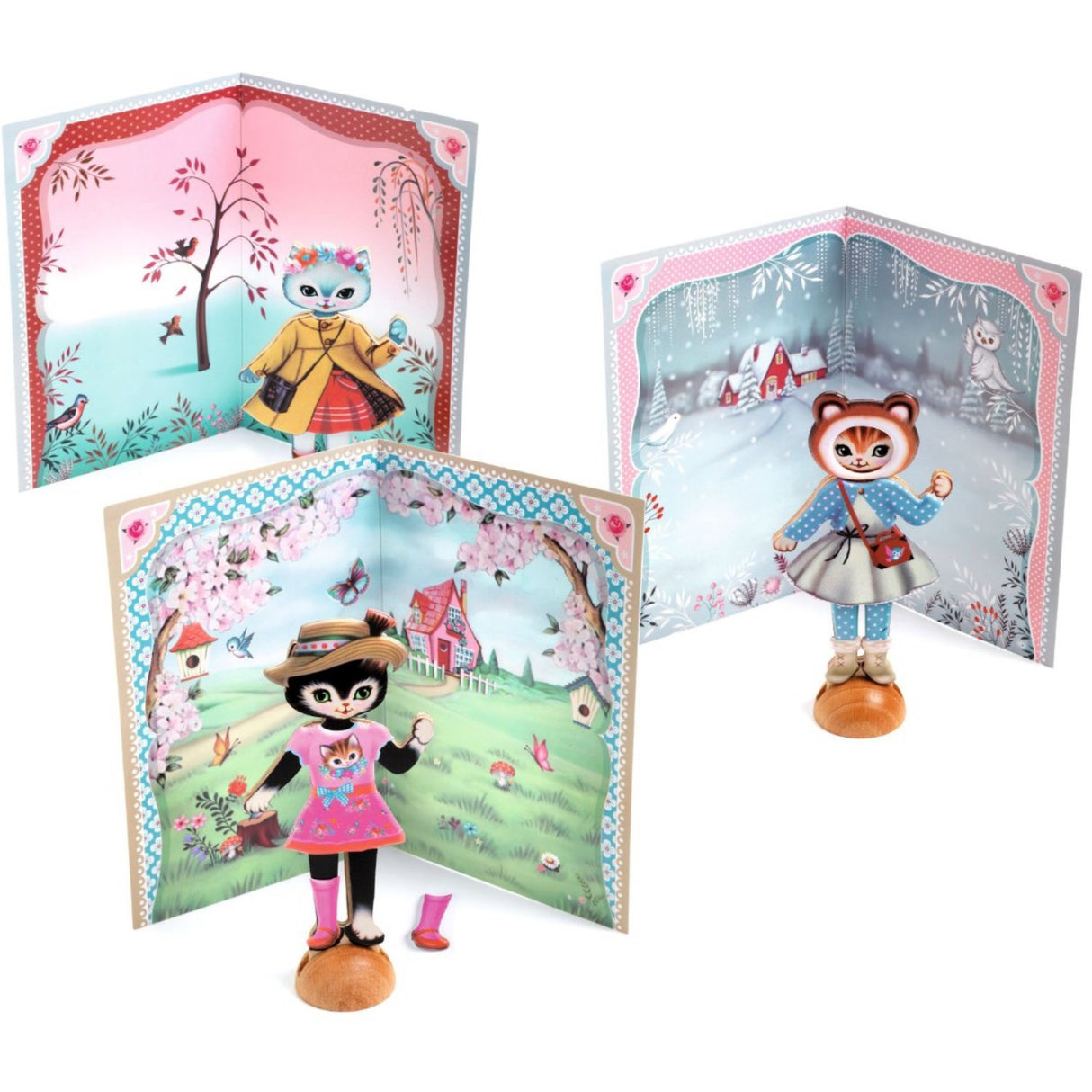 Djeco Creative Collage, The Little Wardrobe