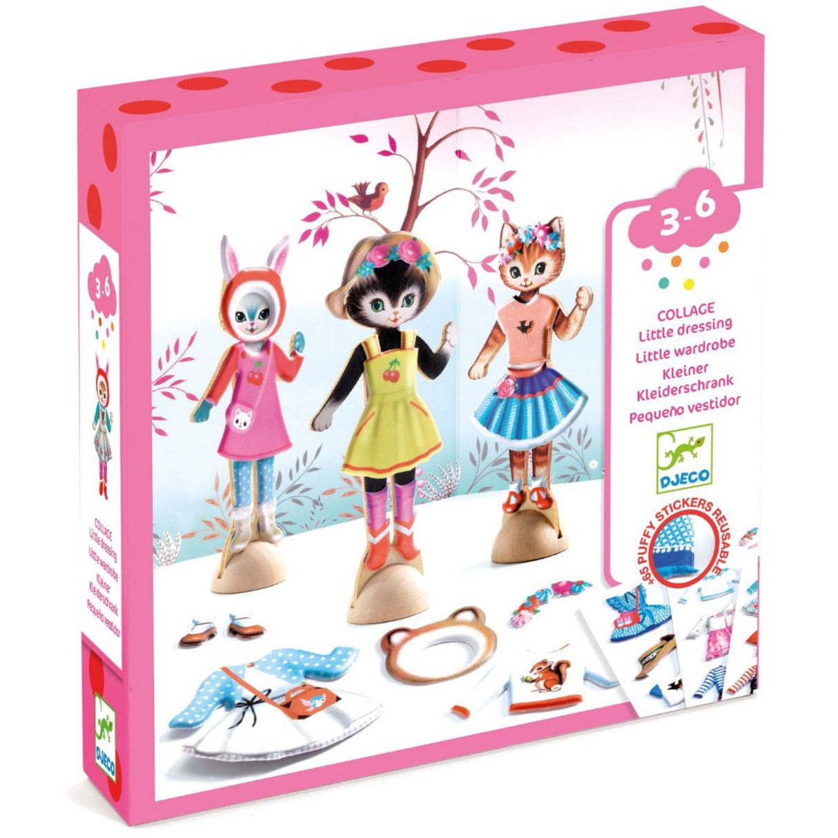 Djeco Creative Collage, The Little Wardrobe